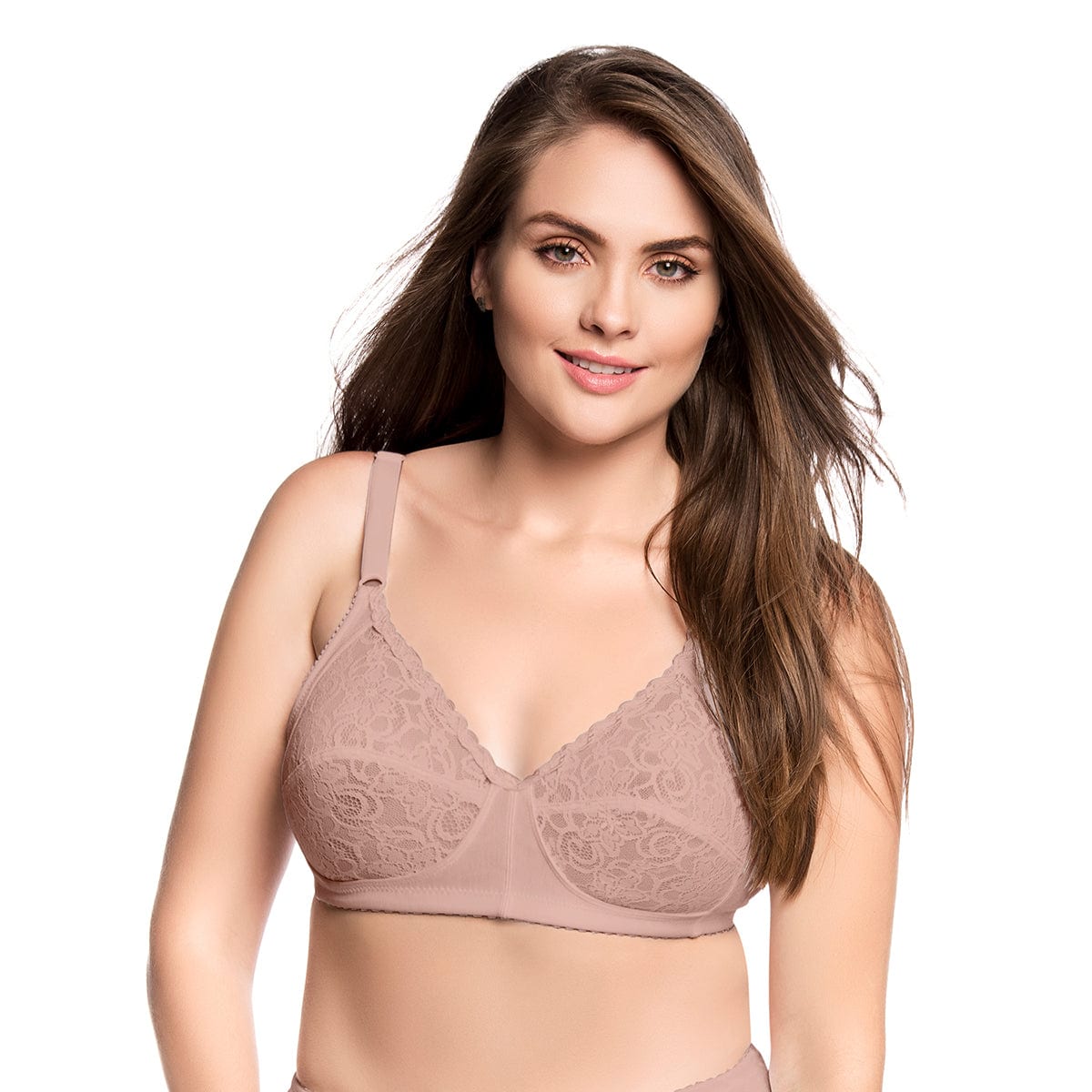 BRASIER CLÁSICO SIN AROS CON CARGADERAS ANCHAS - imagen 3