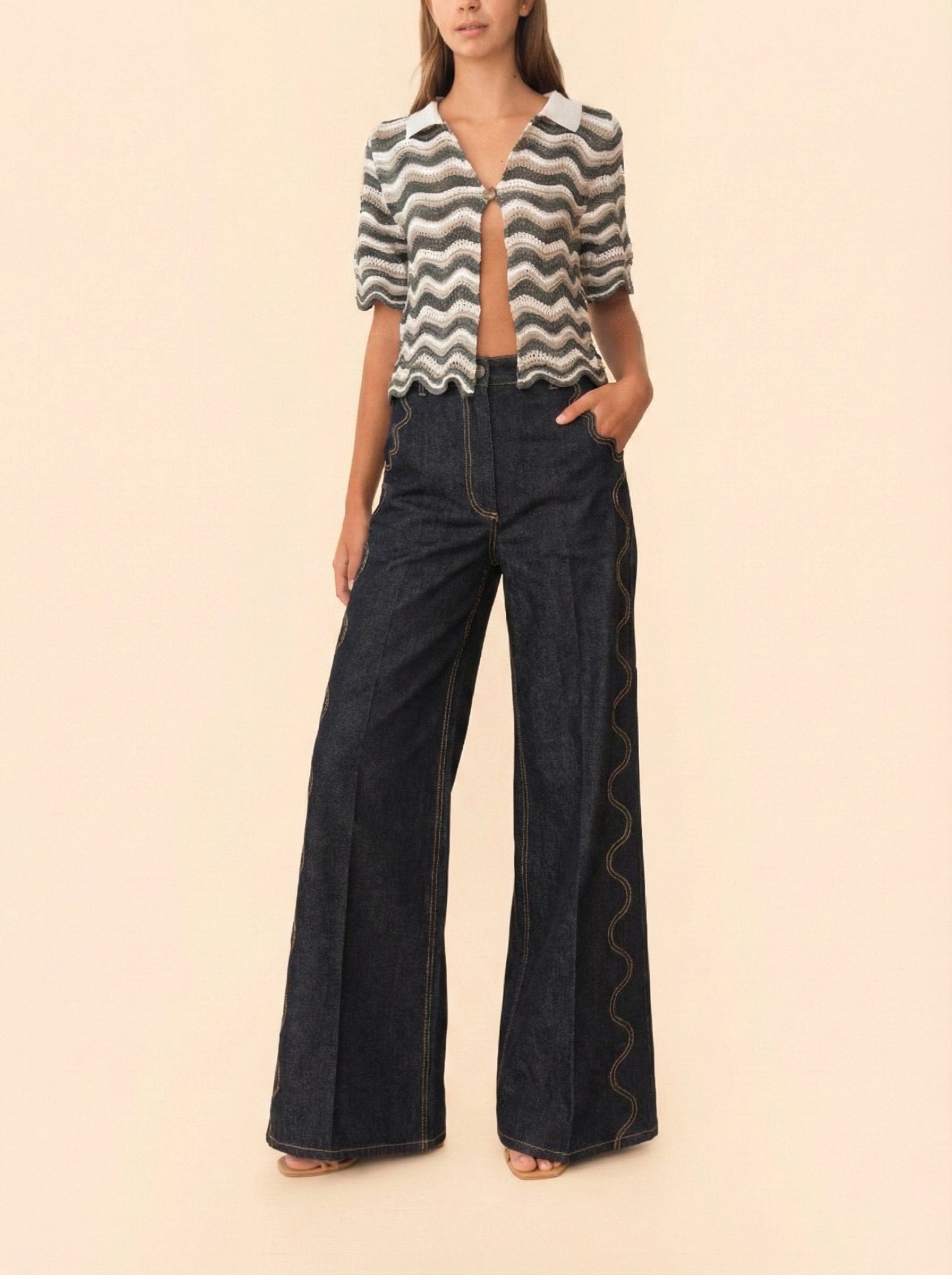 MALAI JEAN NAVY - imagen 2