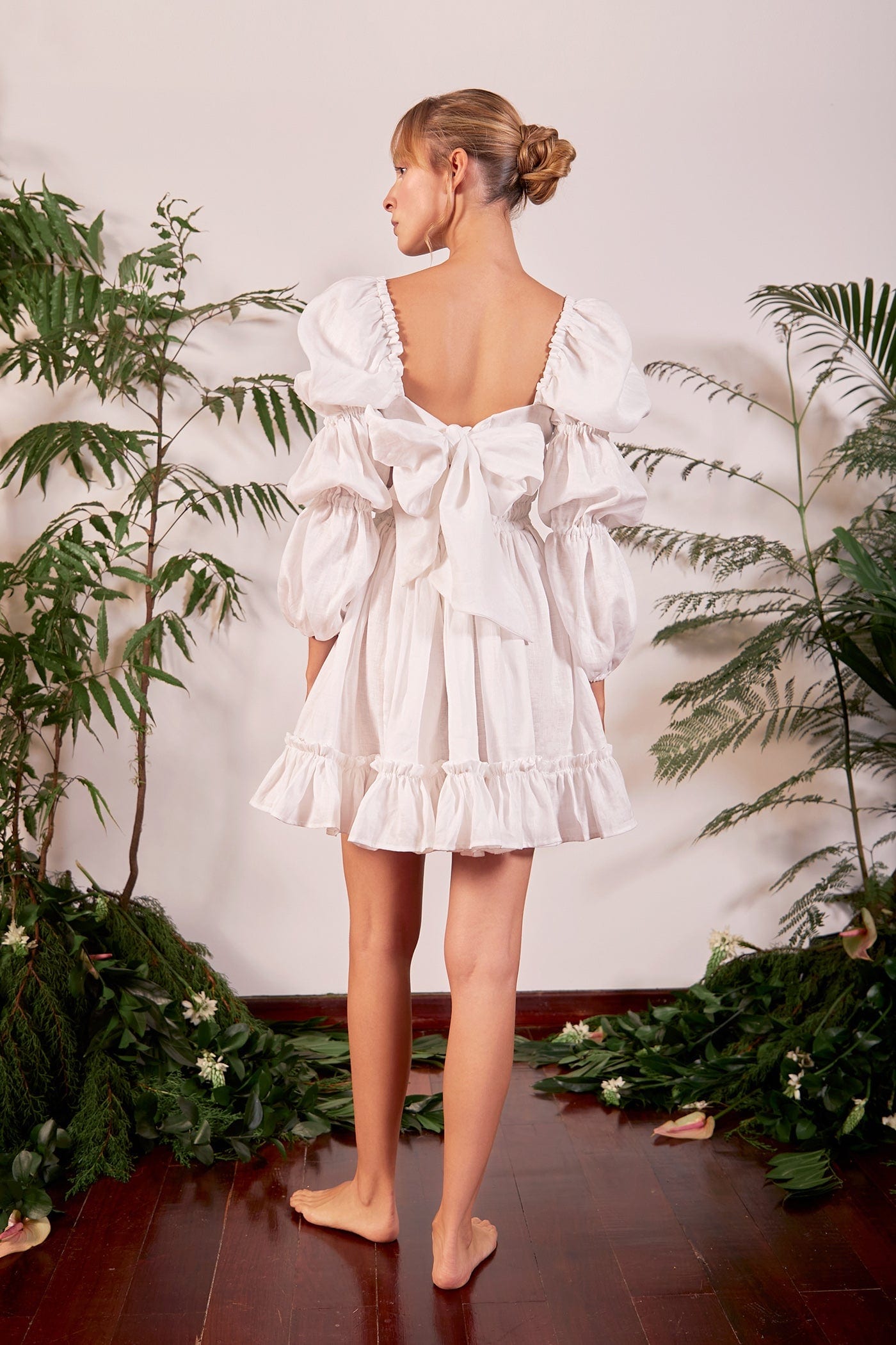 Caléndula Mini White Dress - imagen 3
