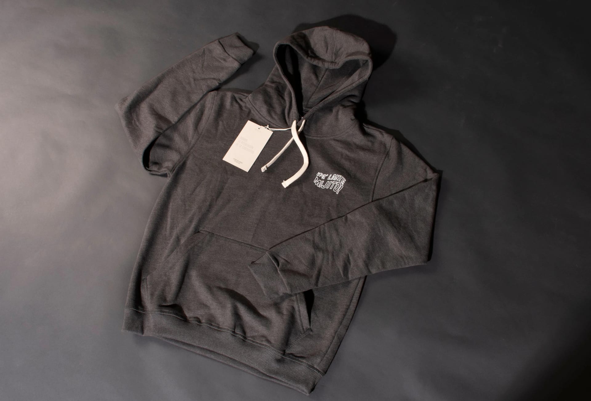 HOODIE GRIS GO RIGO GO X DOMENICA - UNISEX - imagen 3