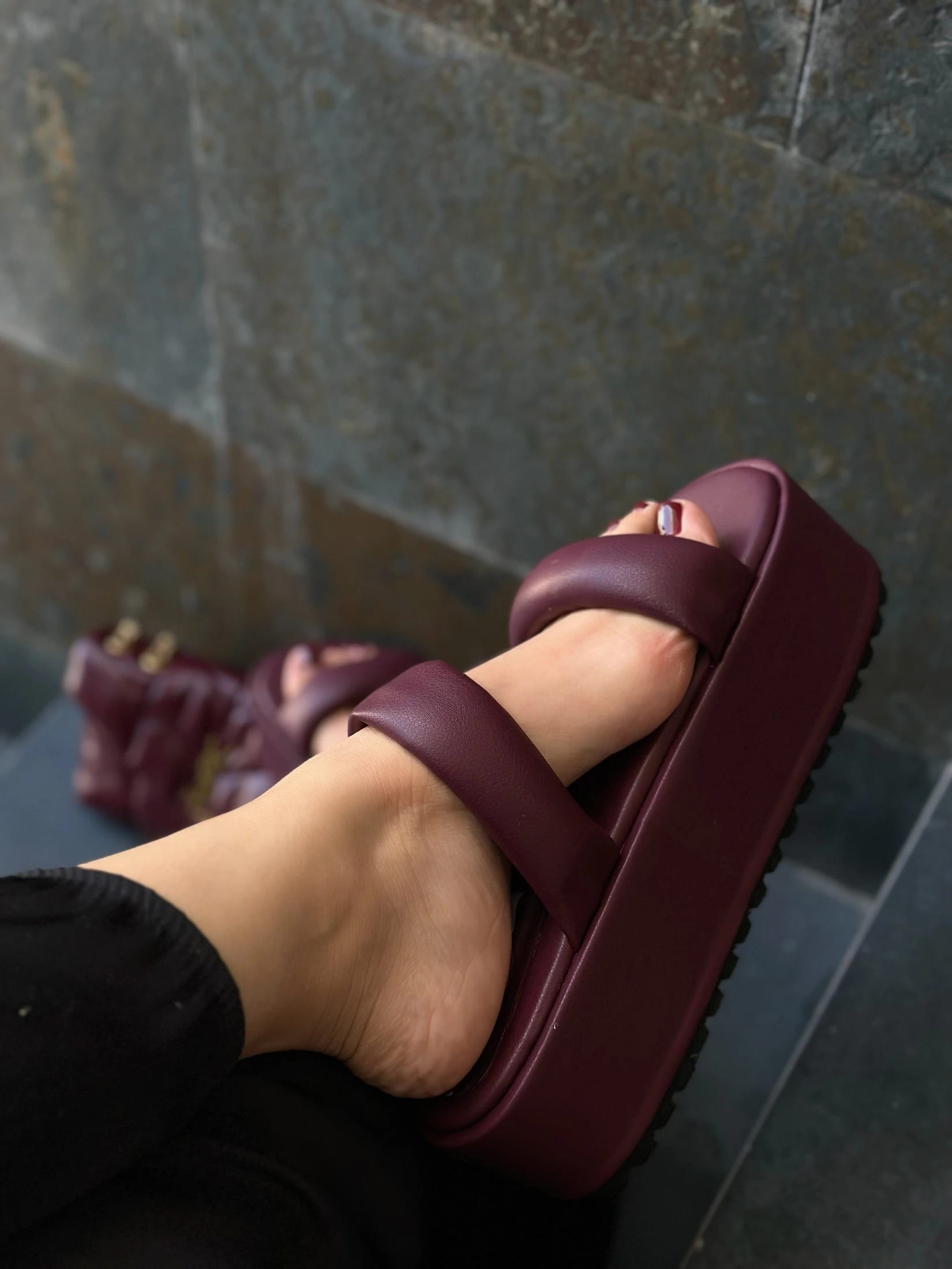 SANDALIA LUCIE VINOTINTO - imagen 2