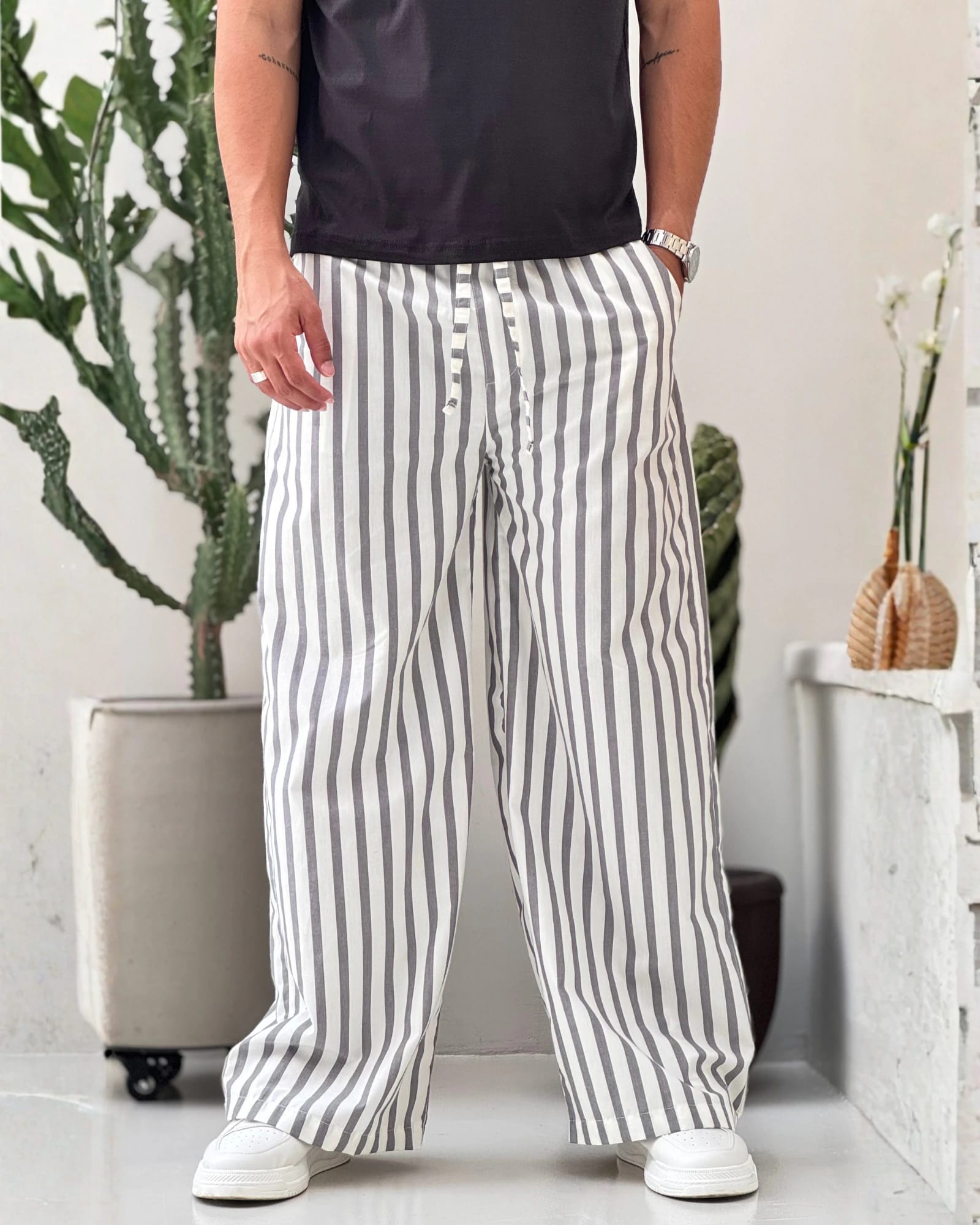 Pant bari grey lines - imagen 1