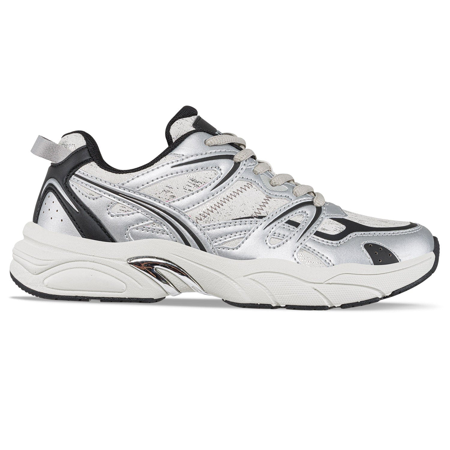 Tenis Urbanos Argame Gris-Negro Croydon para Mujer - imagen 2
