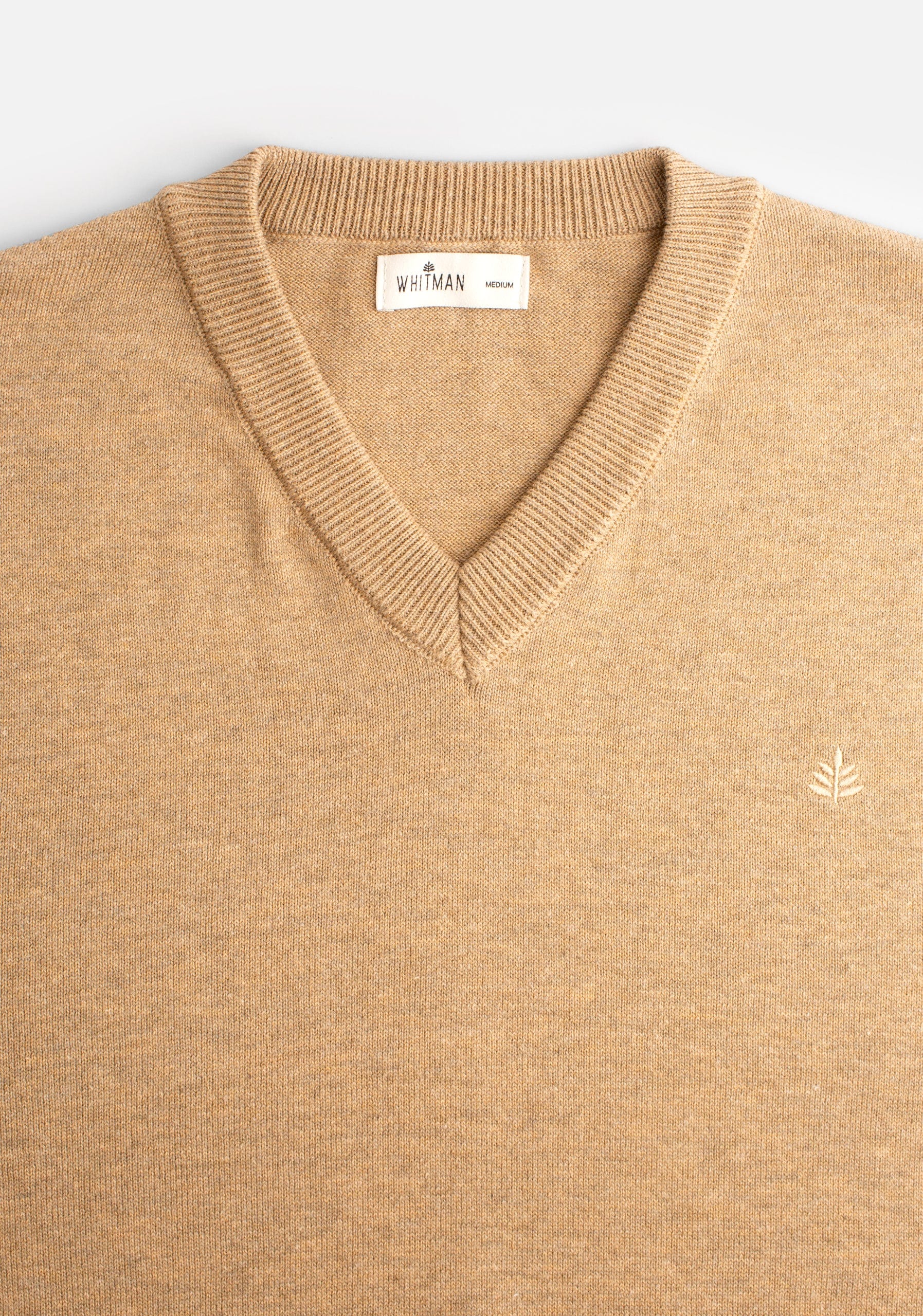 Saco H Newark Cuello V Beige - imagen 2