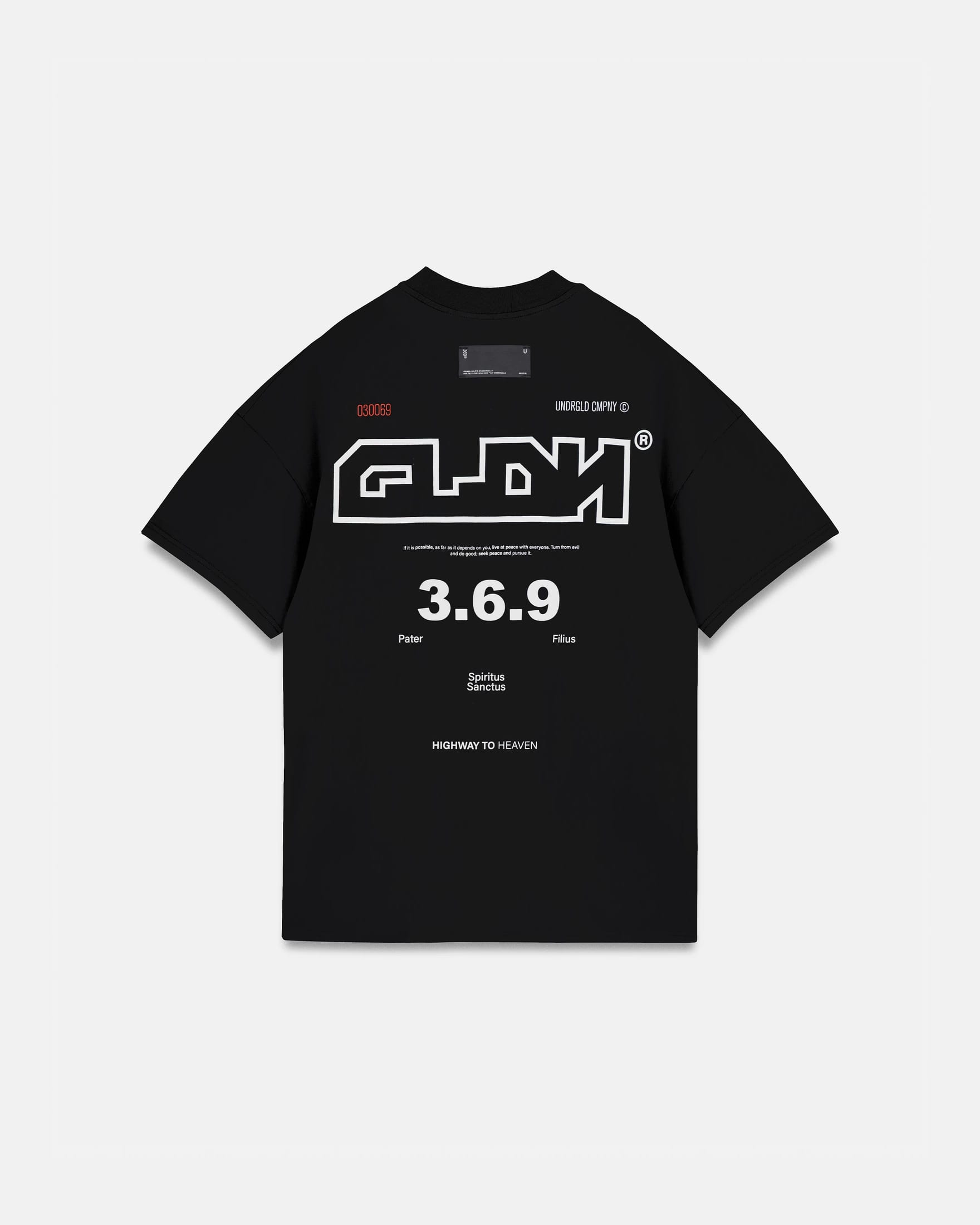 Spring GLDN Tshirt Black - imagen 3