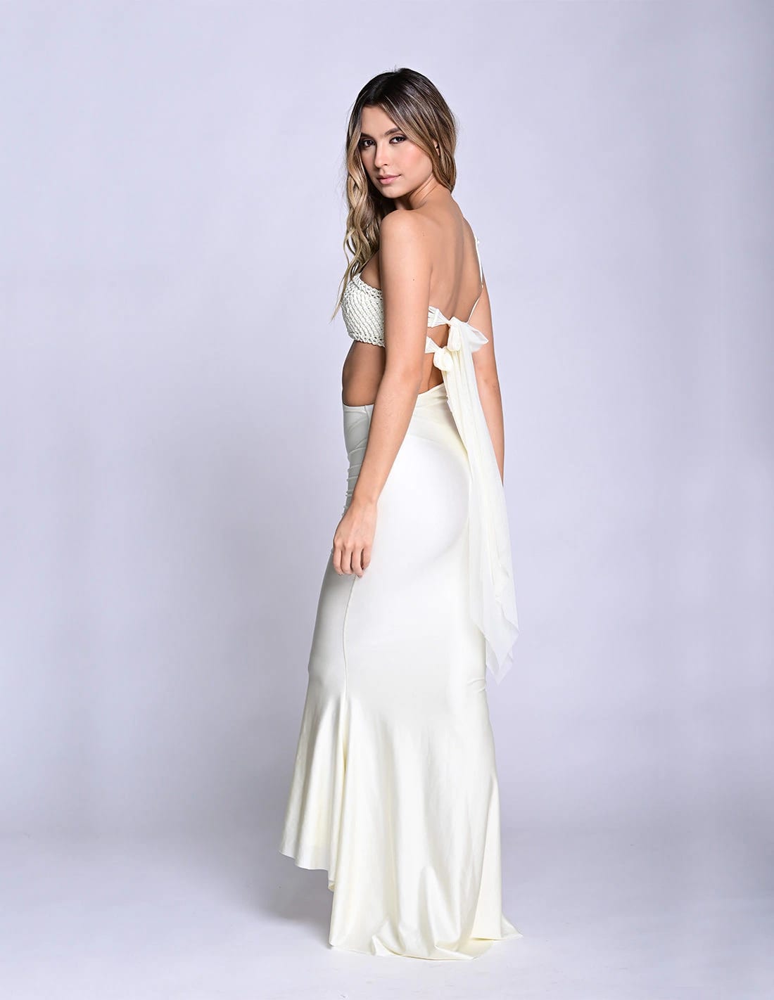 Vestido Kesha Marfil - imagen 2
