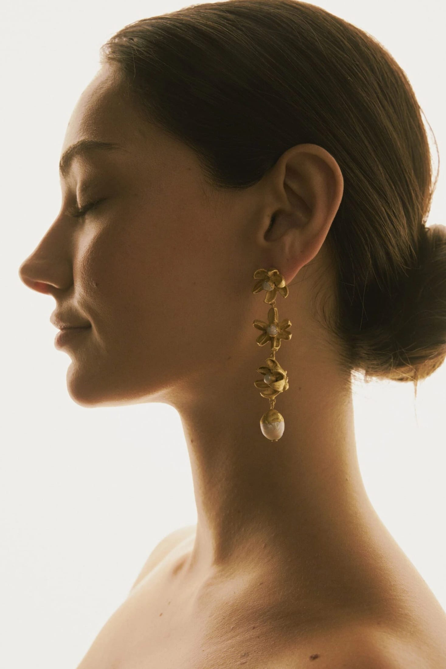 ARETES SEMILLAS DE ENEBRO X3 Y PERLAS - imagen 2