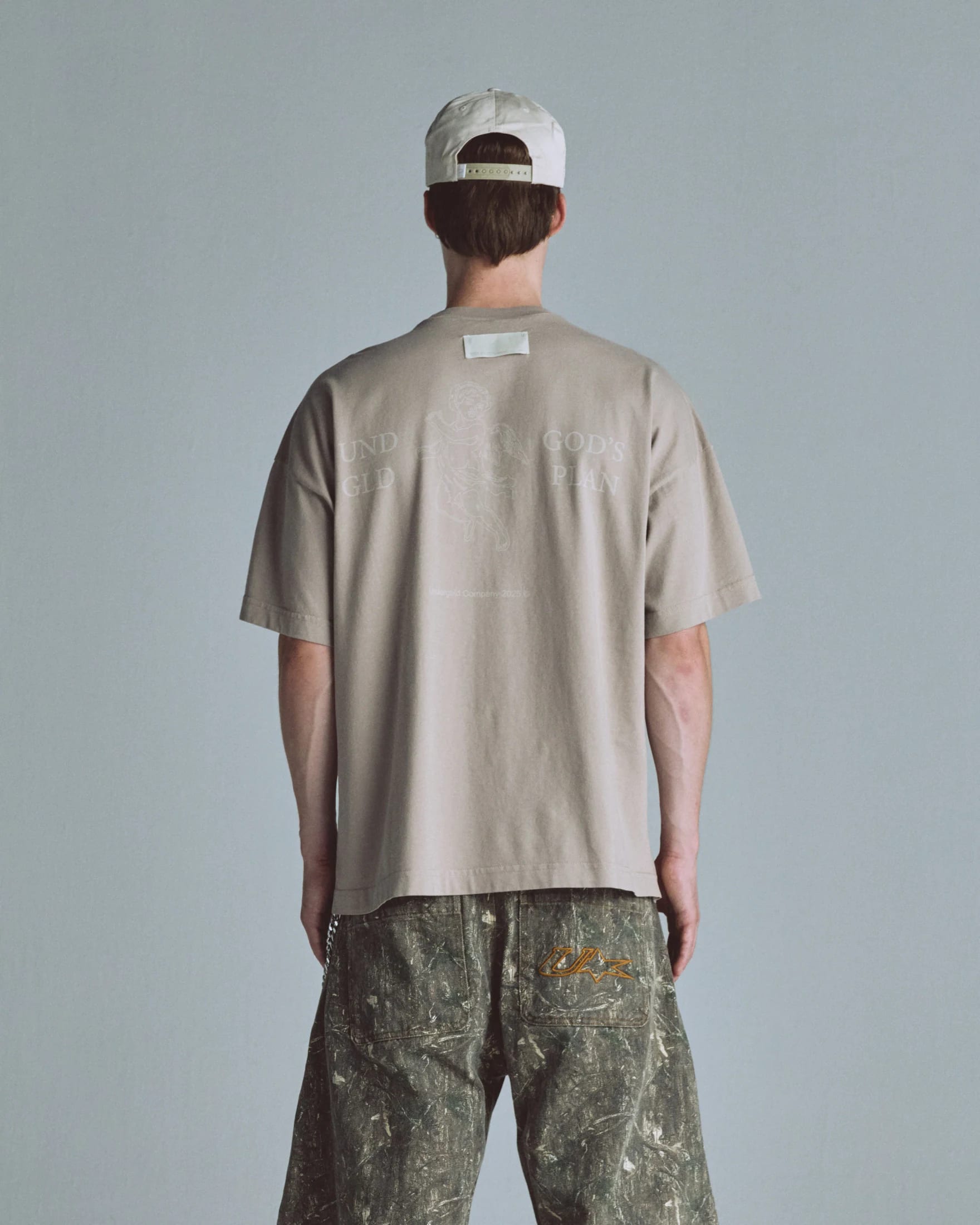 Echoes God's Plan Tshirt Light Brown - imagen 14