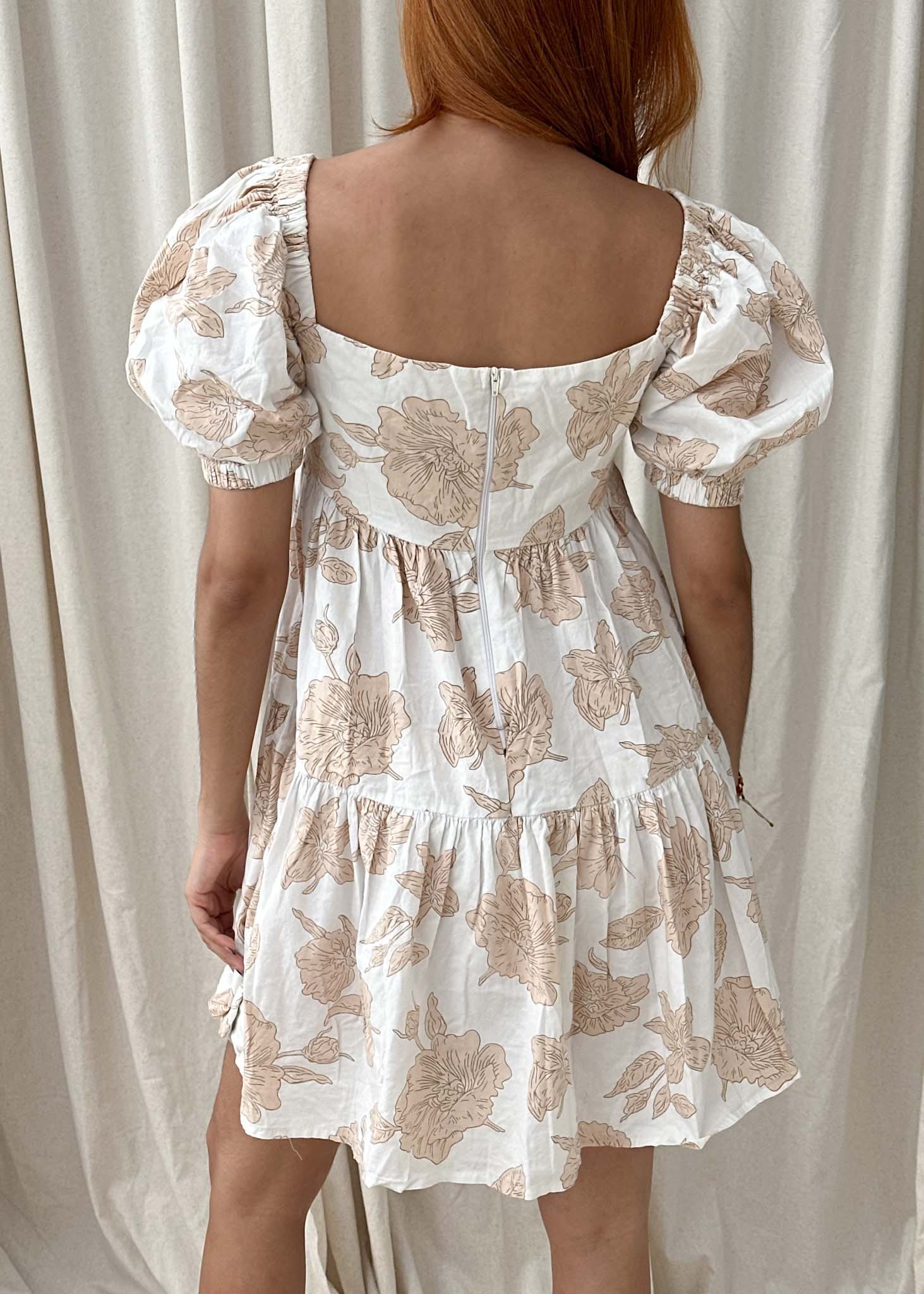 Vestido Muestra Flores - imagen 2