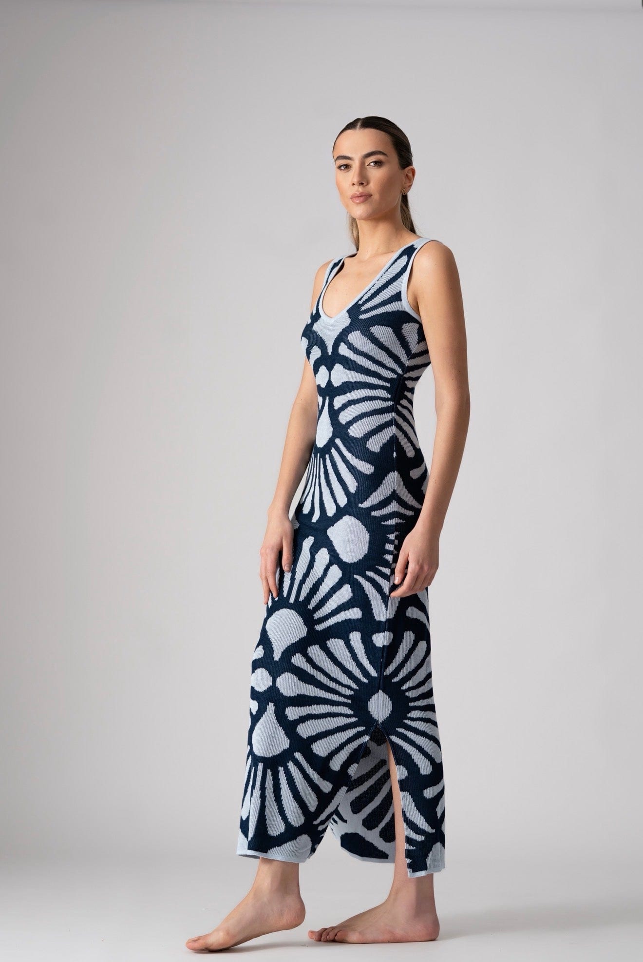 Vestido Aura Azul - imagen 3