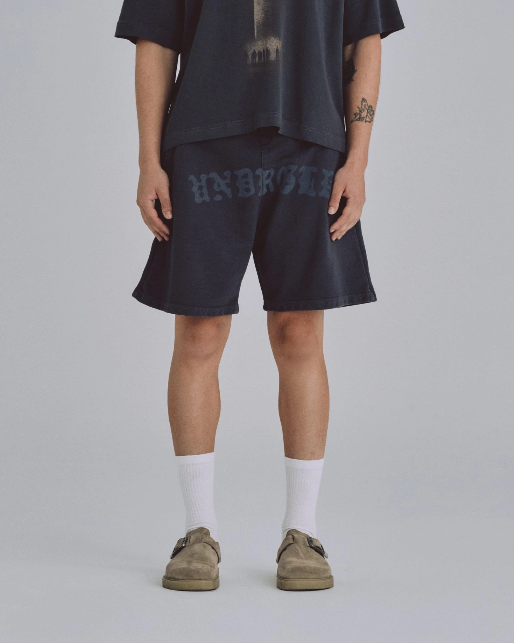 94' UNDRGLD Biased Shorts Vintage Gray - imagen 2