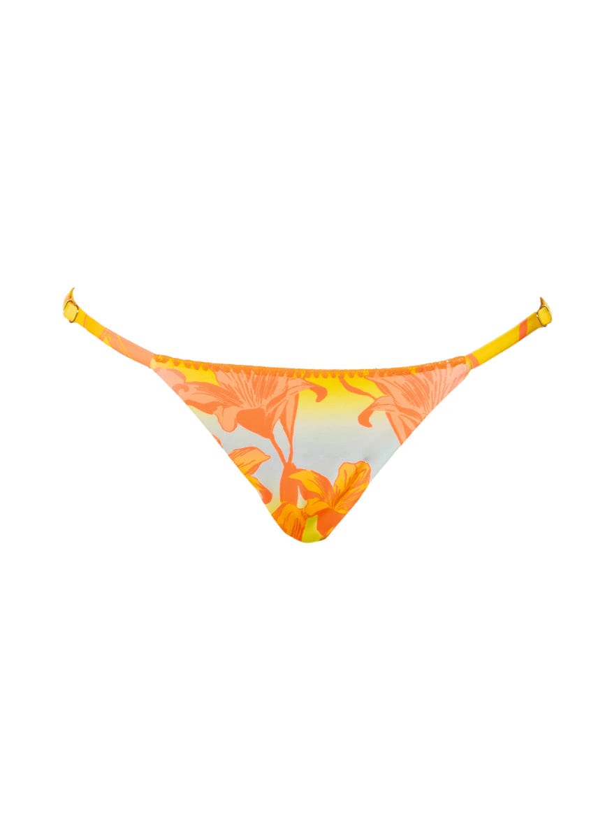 Maaji Golden Lily Flash Low Rise Single Strap Bikini Bottom - imagen 5