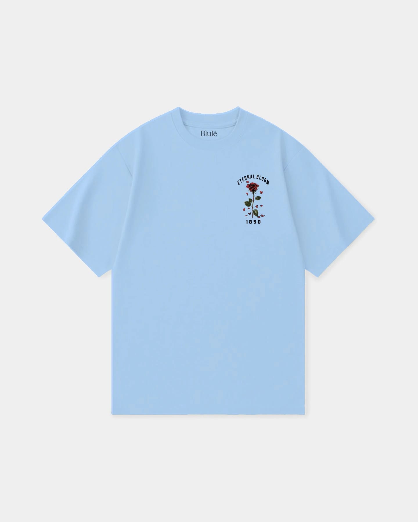 Oversized T Shirt Eternal Bloom Sky Blue - imagen 2