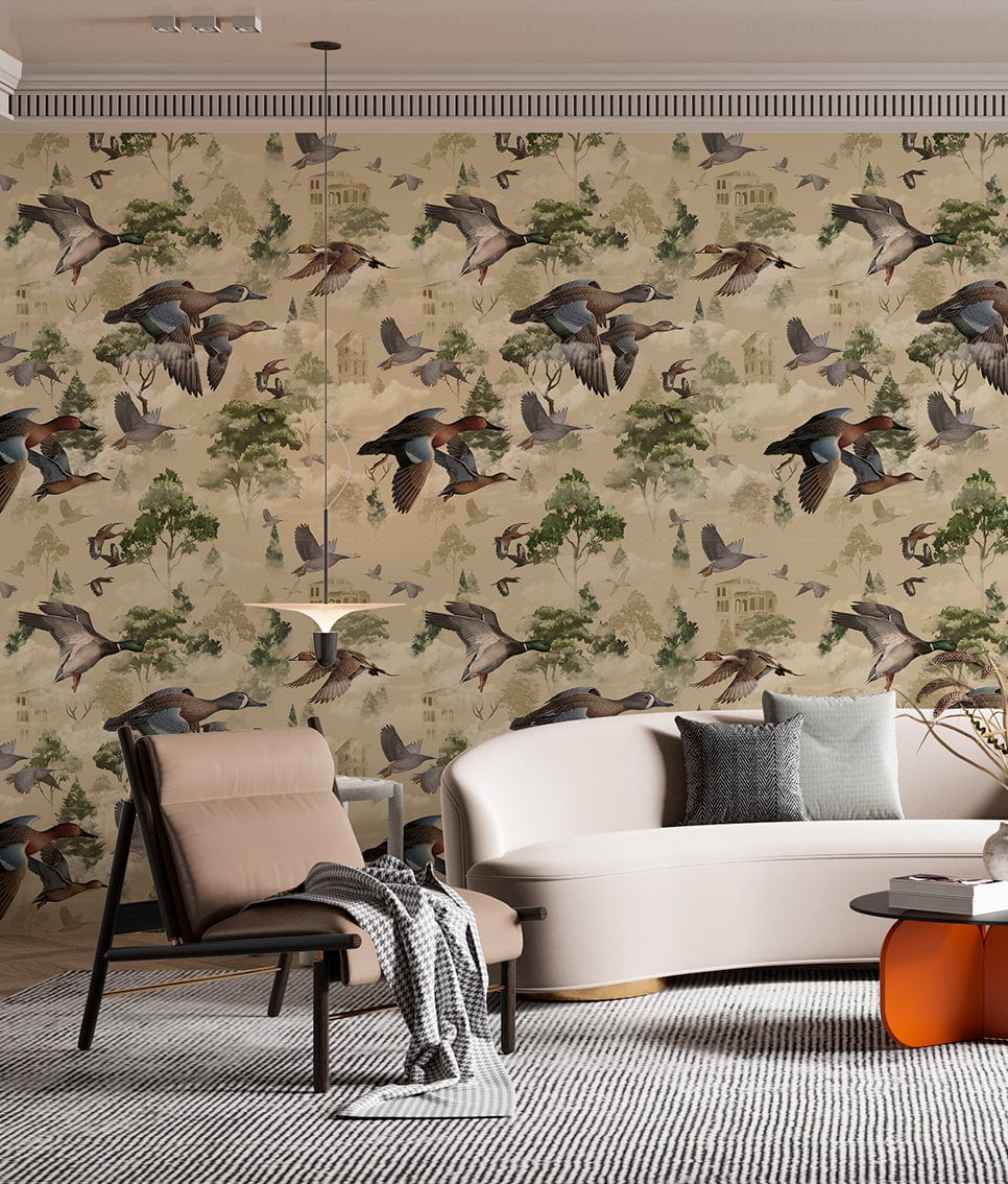 Wall Fabric Ducks - imagen 1