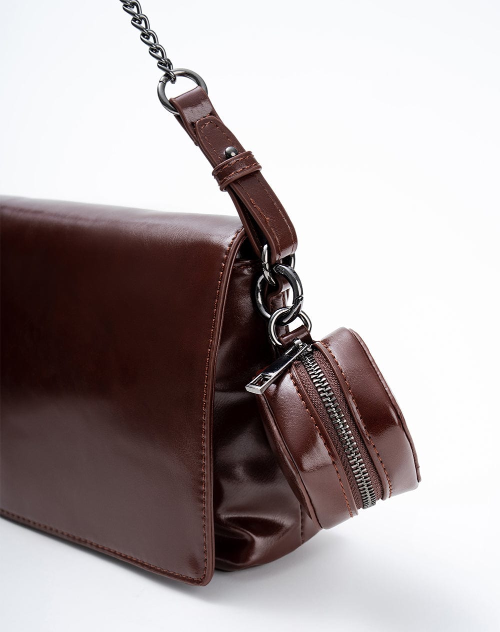 Bolso + monedero café mujer - imagen 3