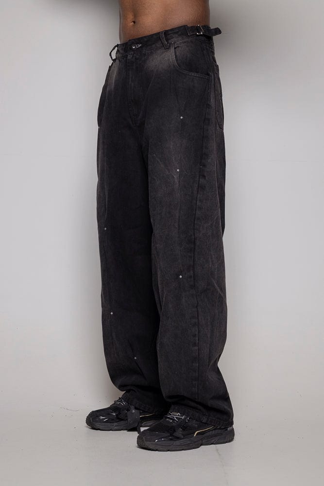 Baggy Courage Negro Taches - imagen 4