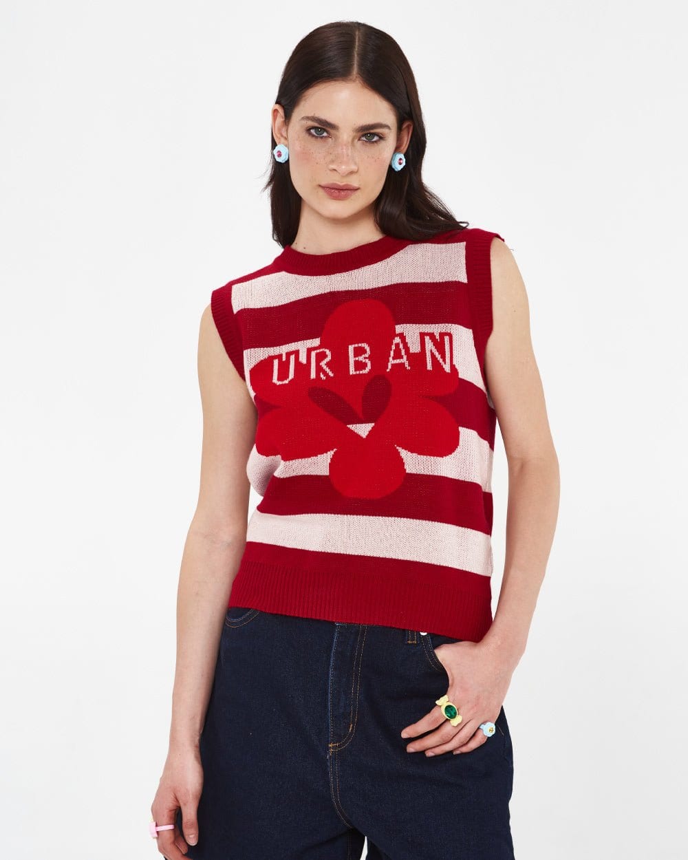 CRUSH KNIT VEST - imagen 8