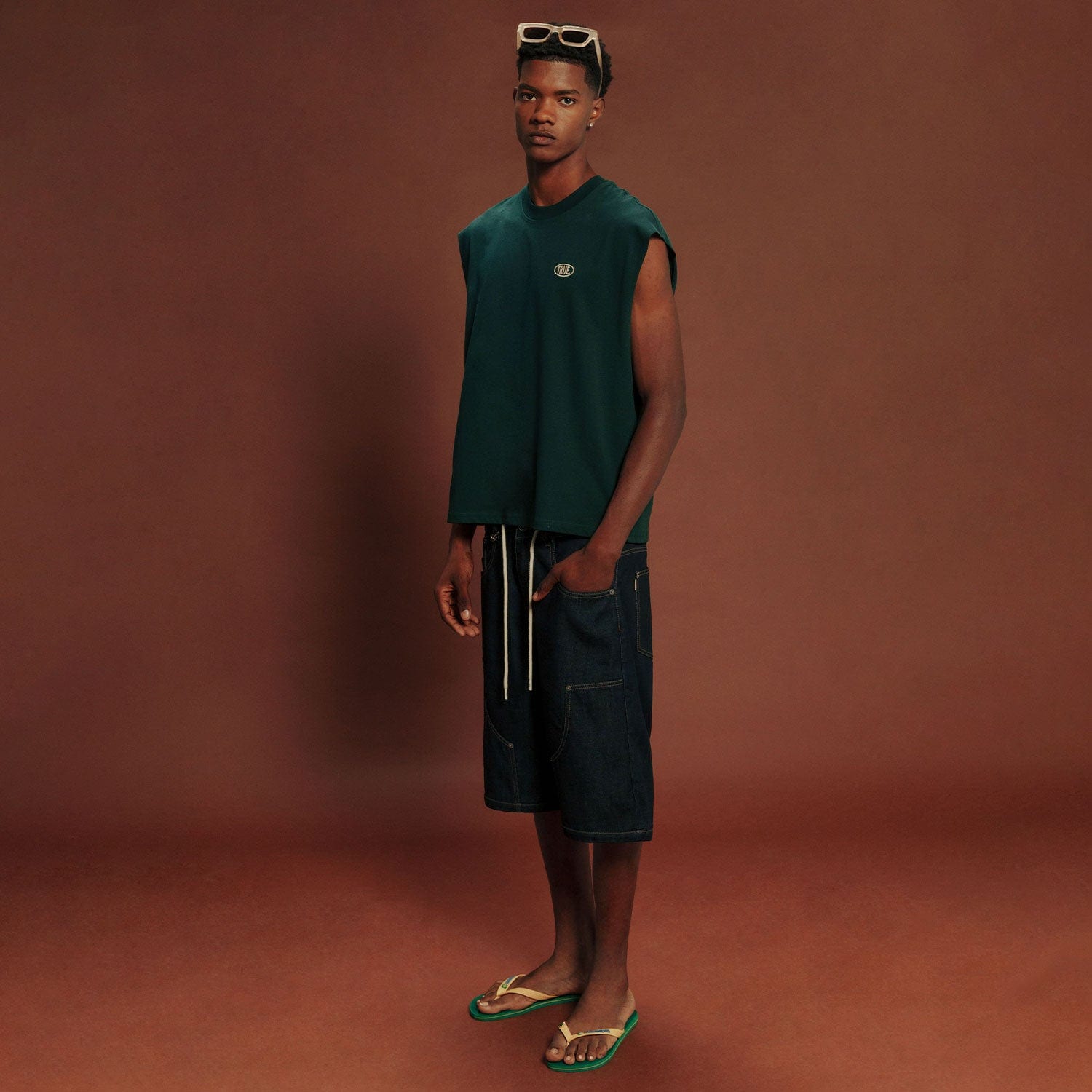 True Uniform Tank Top - Pine Green - imagen 4