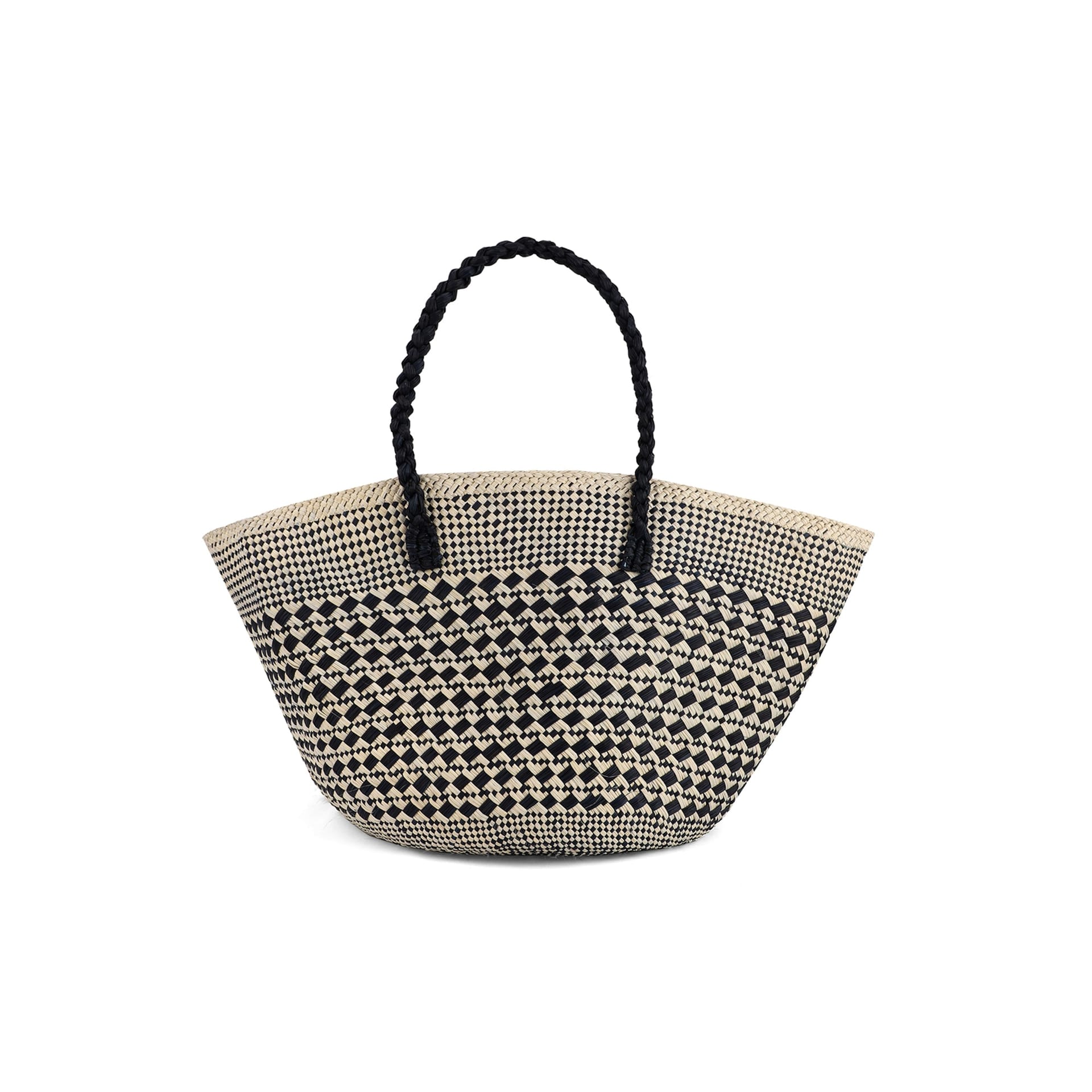 Bolso Artesanal de Playa Sandona Blanco - imagen 1