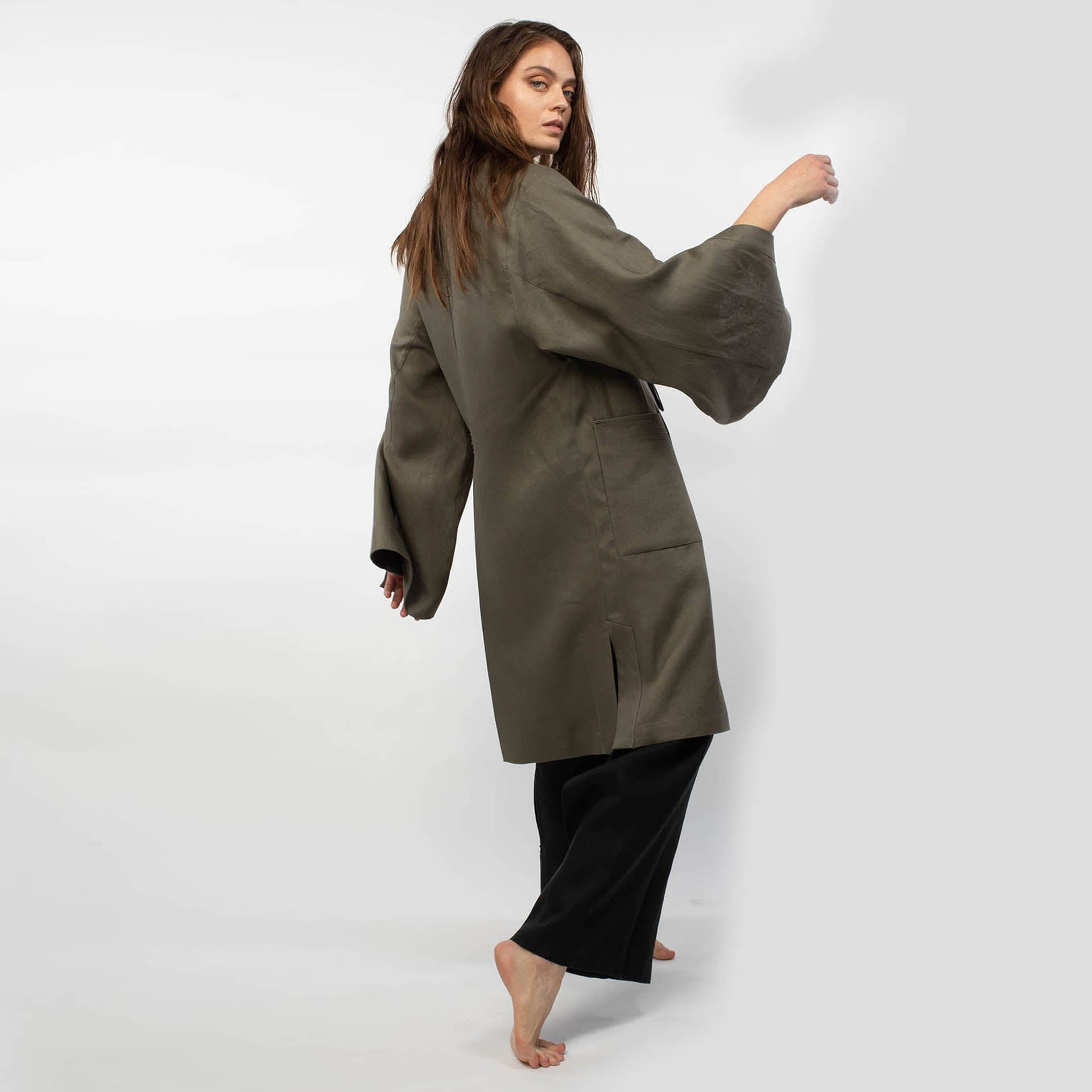 Kimono Cruzado Mangas Abiertas - imagen 6