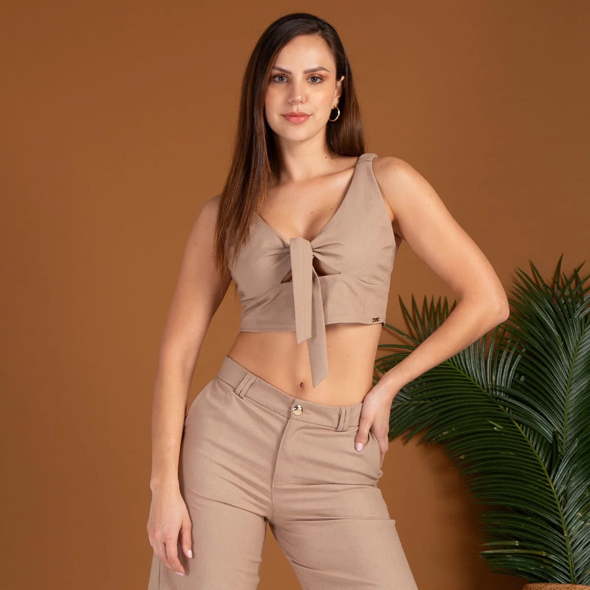 Blusa Crop Top Slim Free - imagen 2
