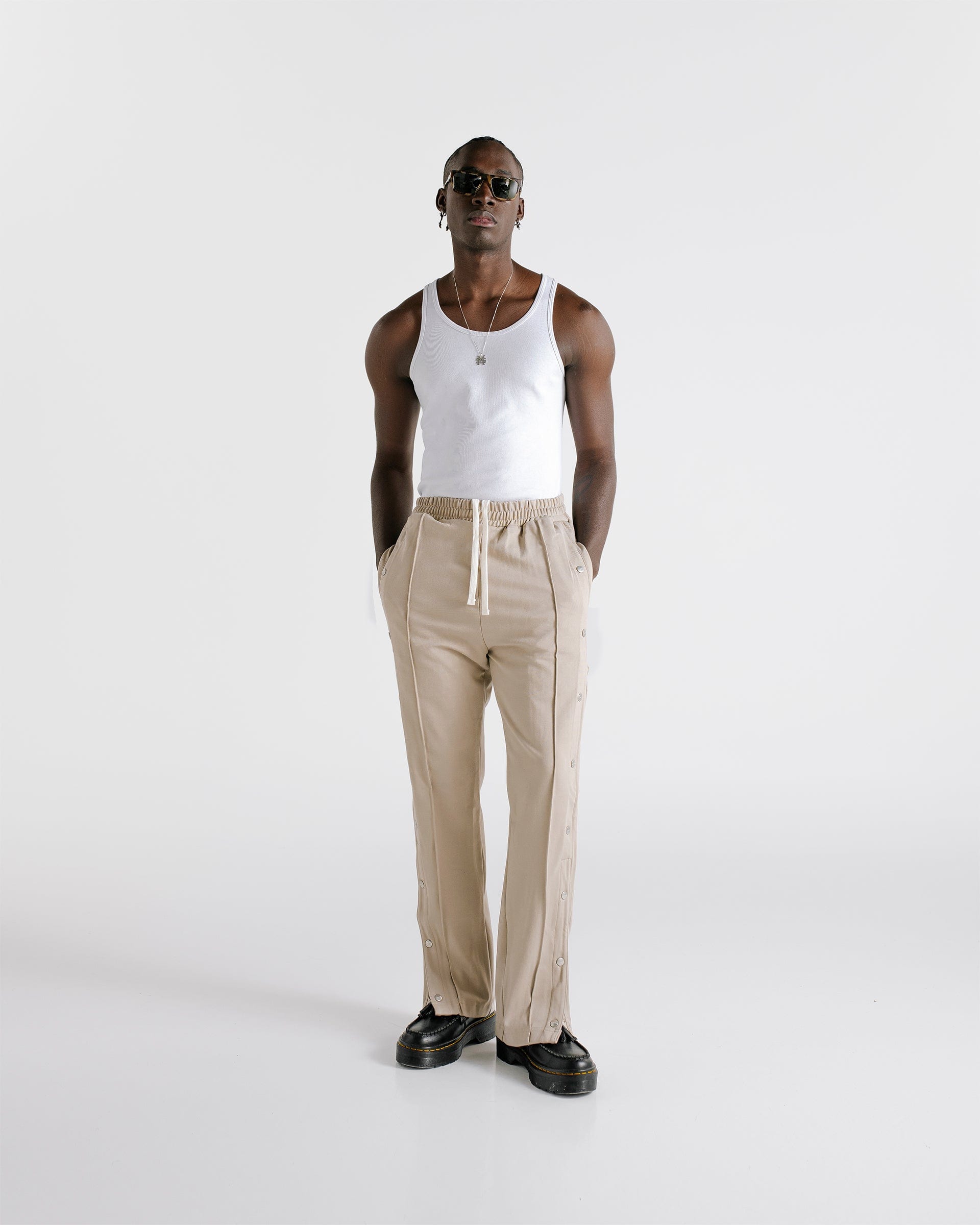 Track Pant Monoic - Crema - imagen 3