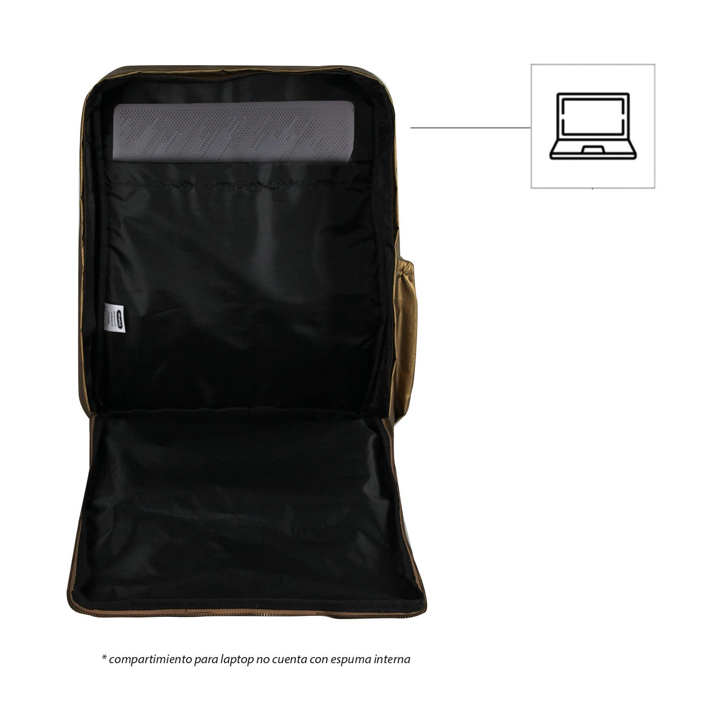 Morral Active Citybags Ultra Brillante Gold - imagen 6