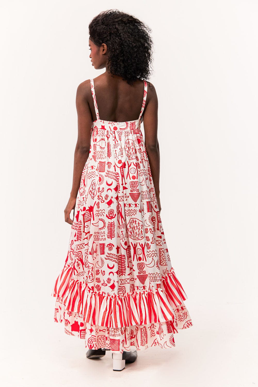 Vestido Merengue / Estampado Rupestre - imagen 4