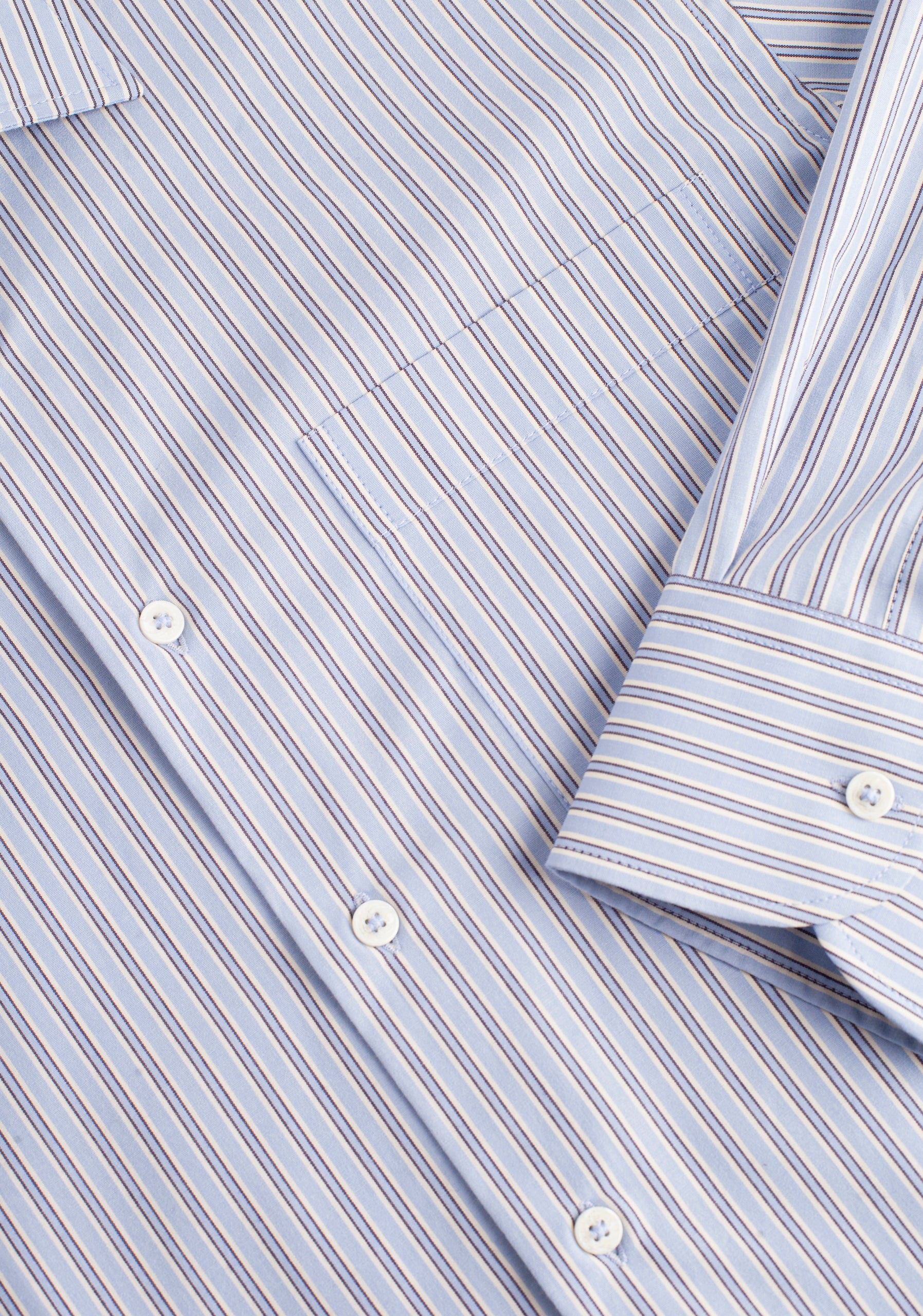 Camisa H CI Jamaica Rayas Grd Azul Claro - imagen 8