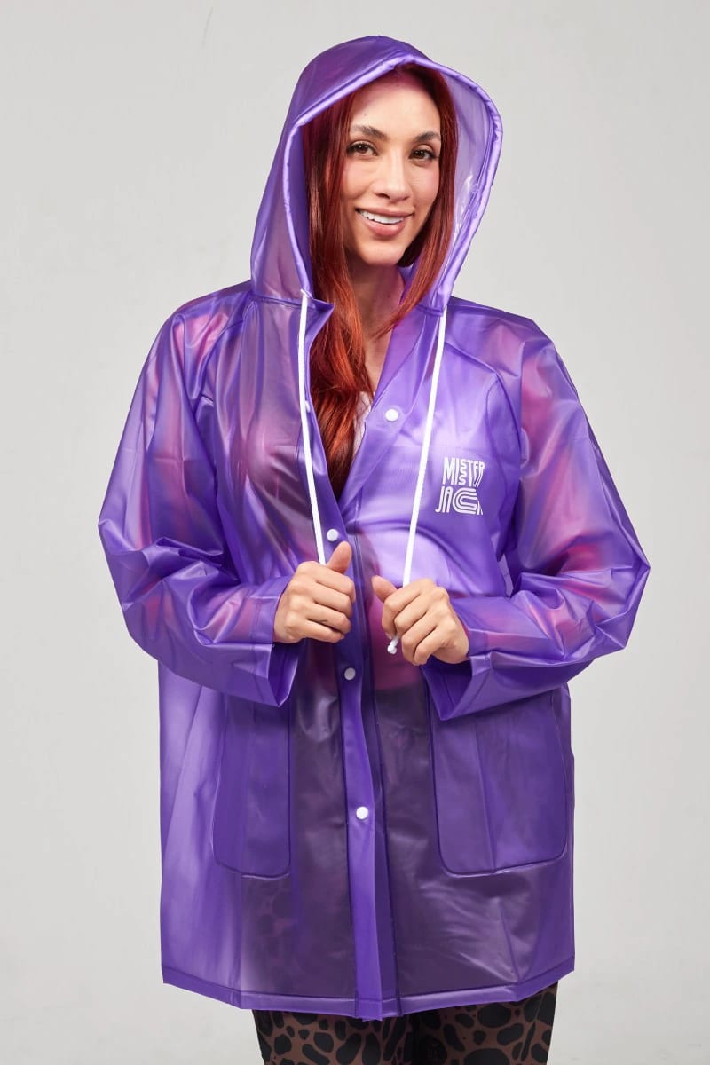 Capa Lluvia Morado Chic - imagen 9