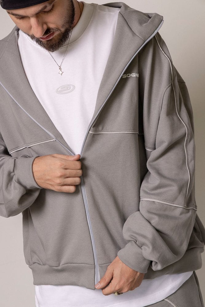 Hoodie 87/27 Sgo-Gris - imagen 7