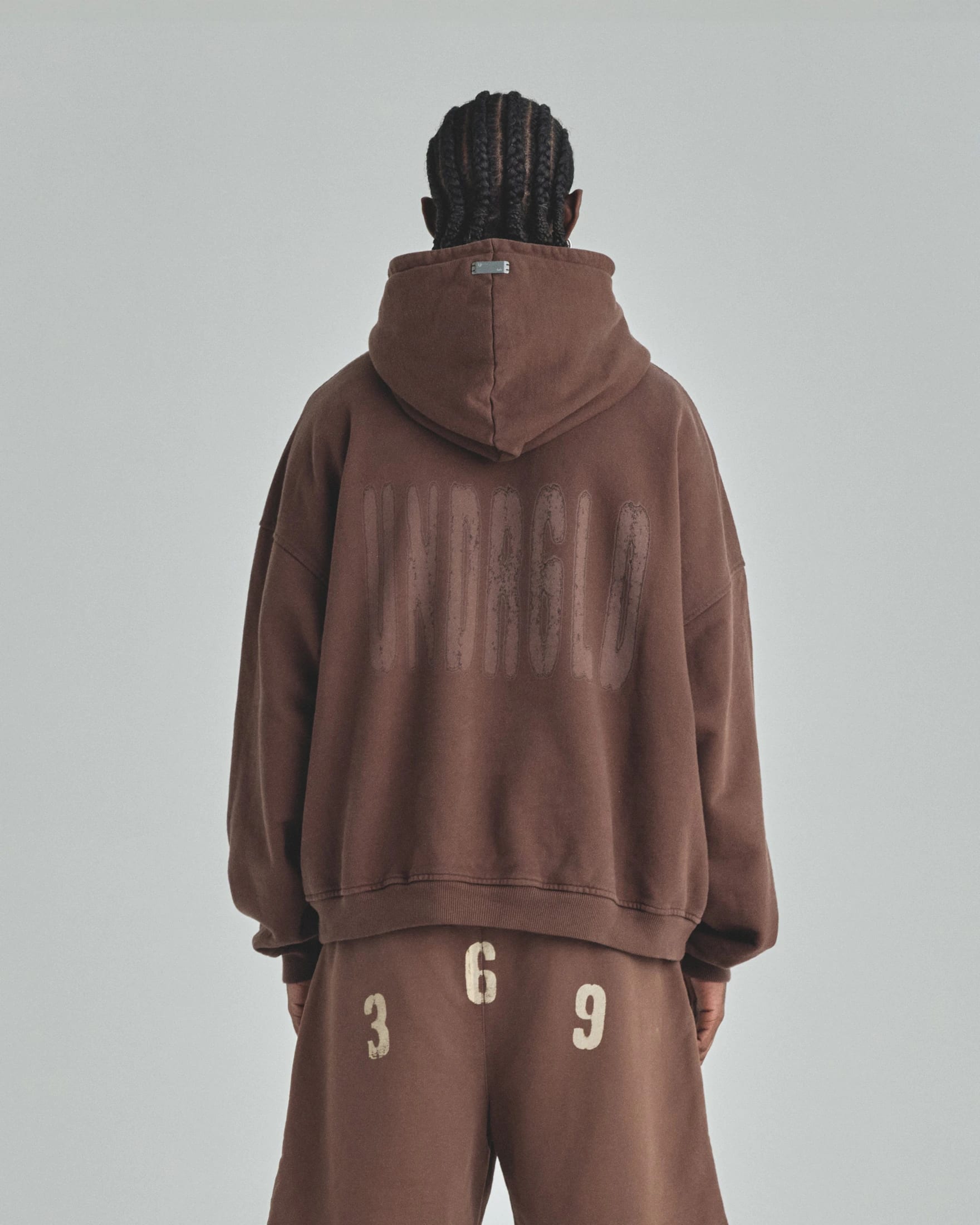 Spring UNDRGLD Hoodie Brown - imagen 7