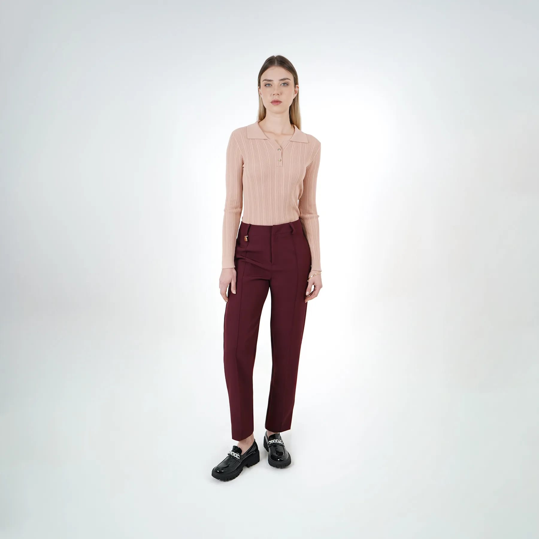 Pantalon Tiro Alto Bota recta - imagen 1