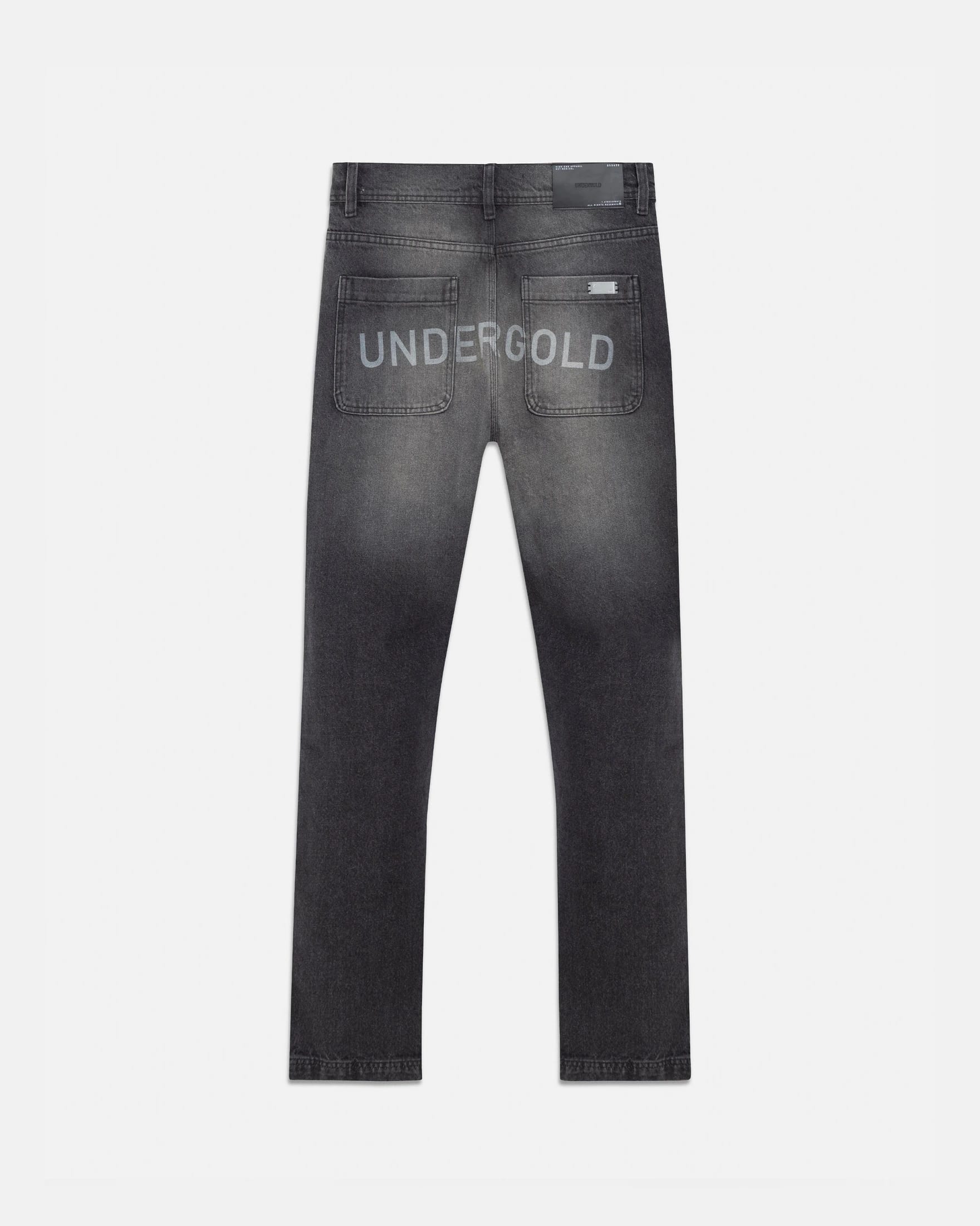 Line Basic Slim fit Fit Jeans Washed Black - imagen 1
