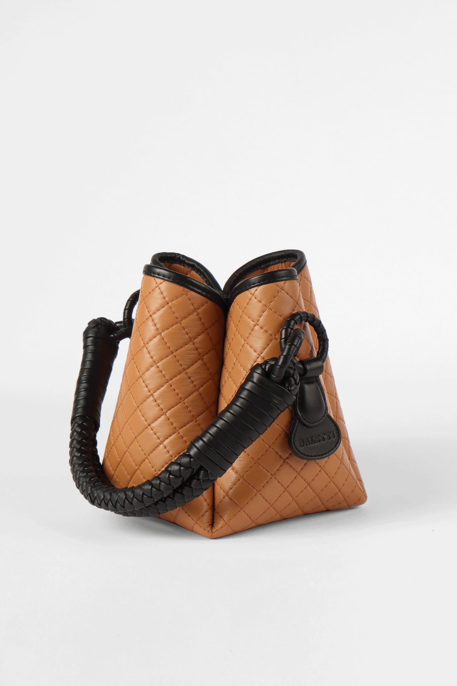 Tulip Mini Bucket Bag, Honey & Black - imagen 5