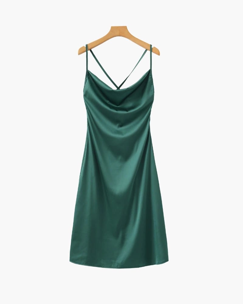 Old Money Silk Slip Dress - imagen 1