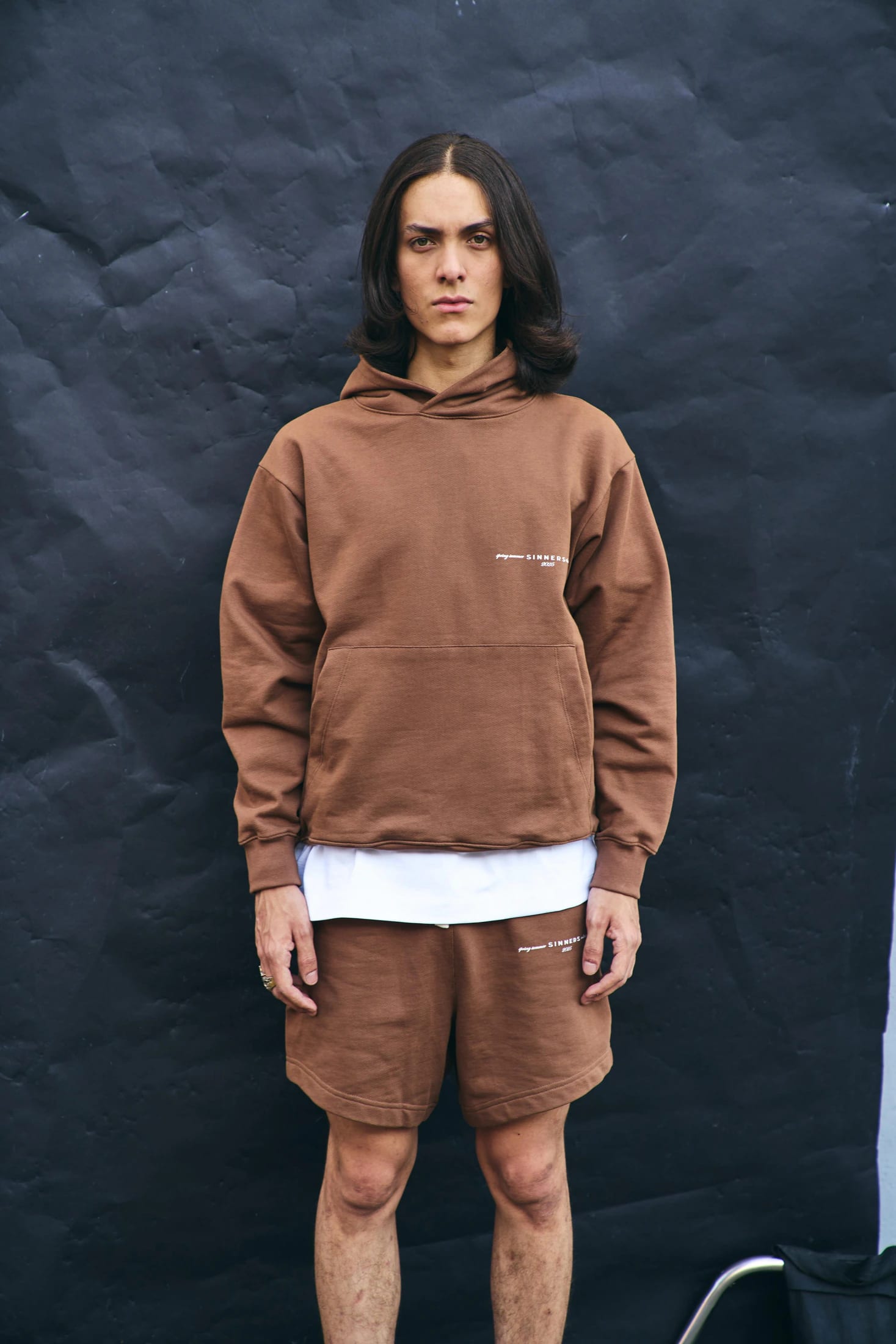 GARMENTS TAUPE HOODIE - imagen 2