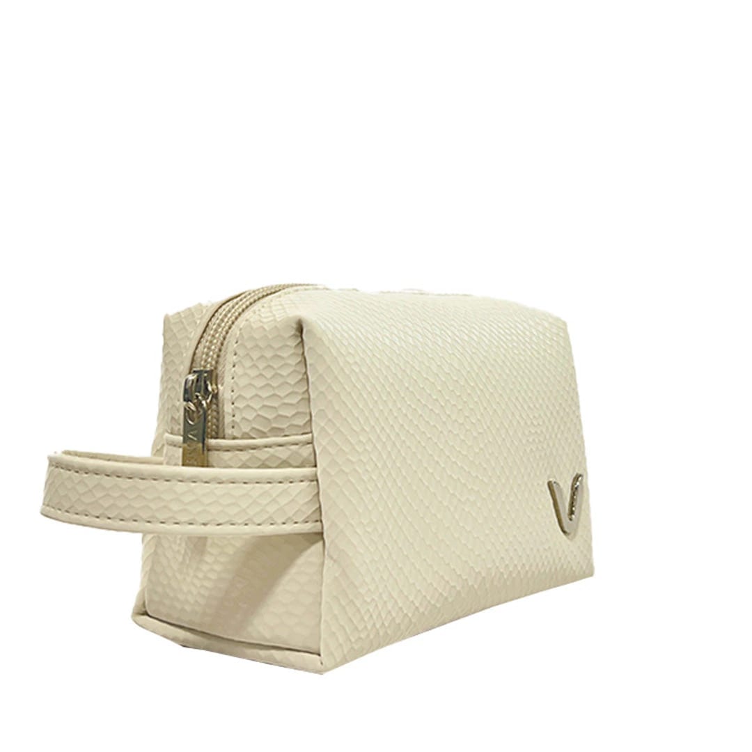 Cosmetiquera Mini París seda Beige Cobra Noir - imagen 3