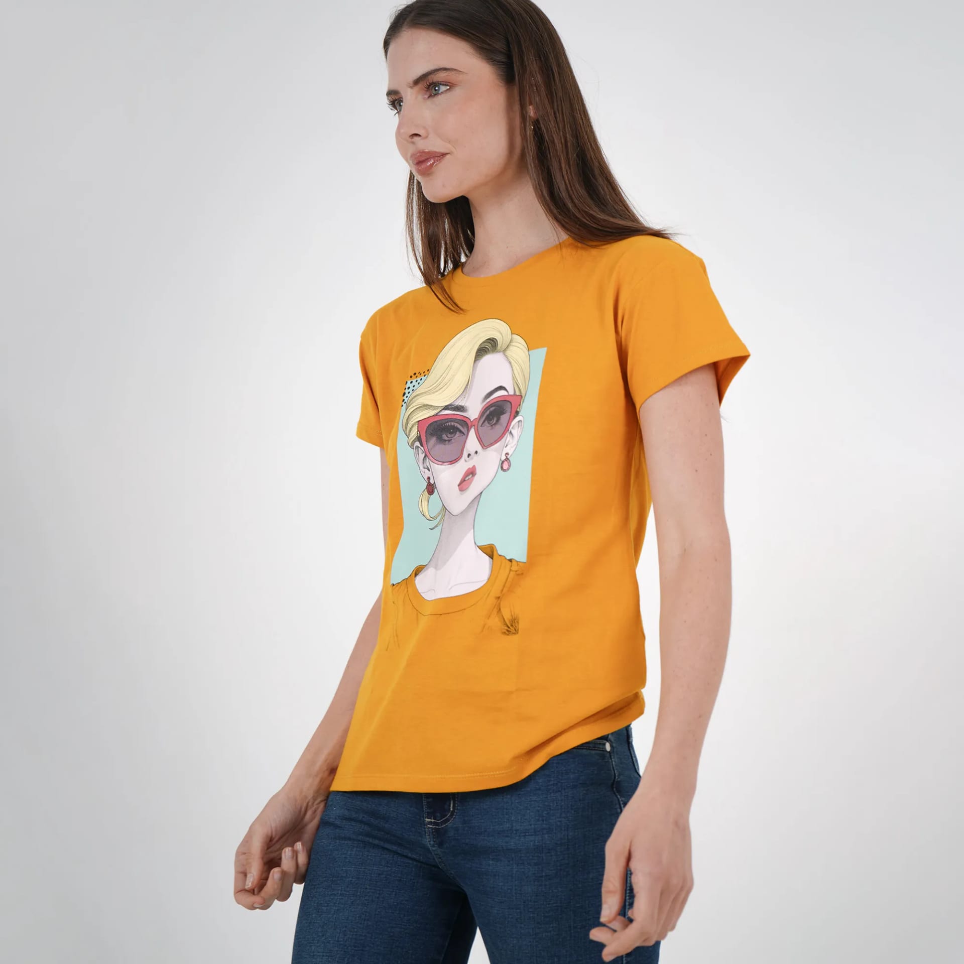 Camiseta Cuello Redondo Manga Corta - imagen 1
