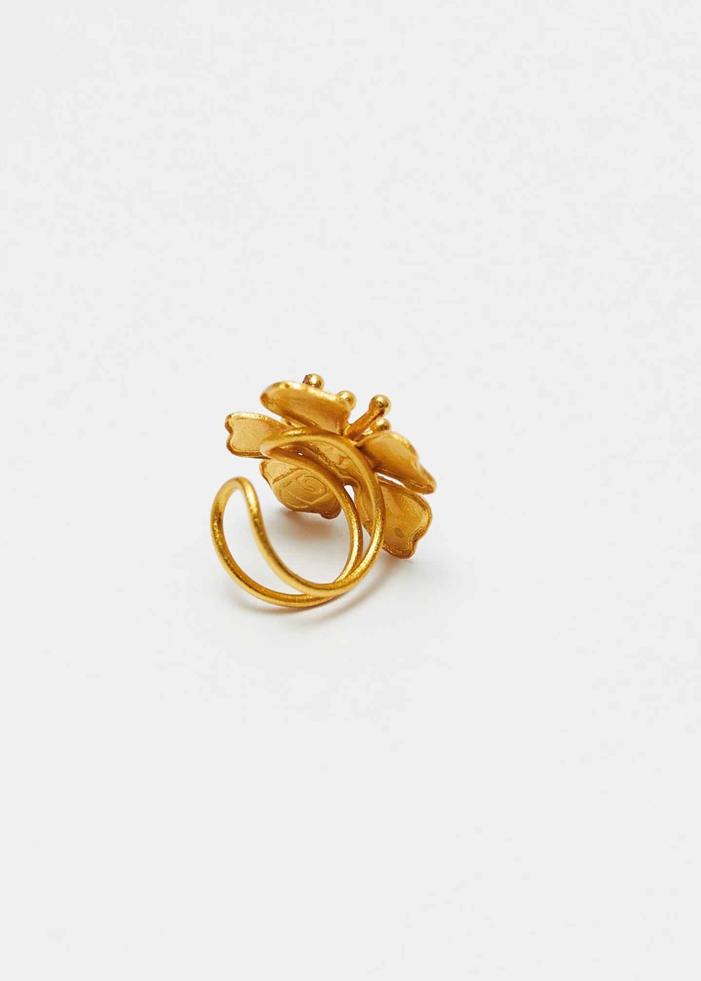 Earcuff Aurora mini rojo vino - imagen 6