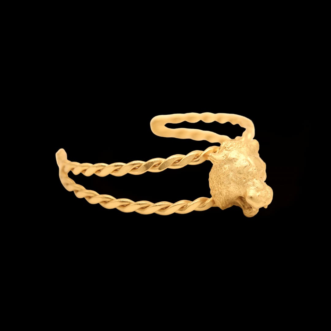 Brazalete con cabeza de tigre - imagen 2