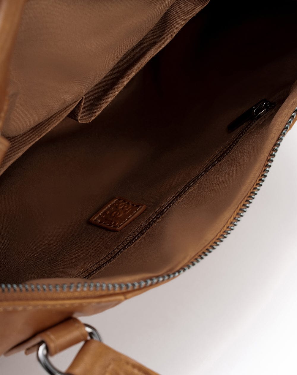 Bolso bowling + monedero café mujer - imagen 4