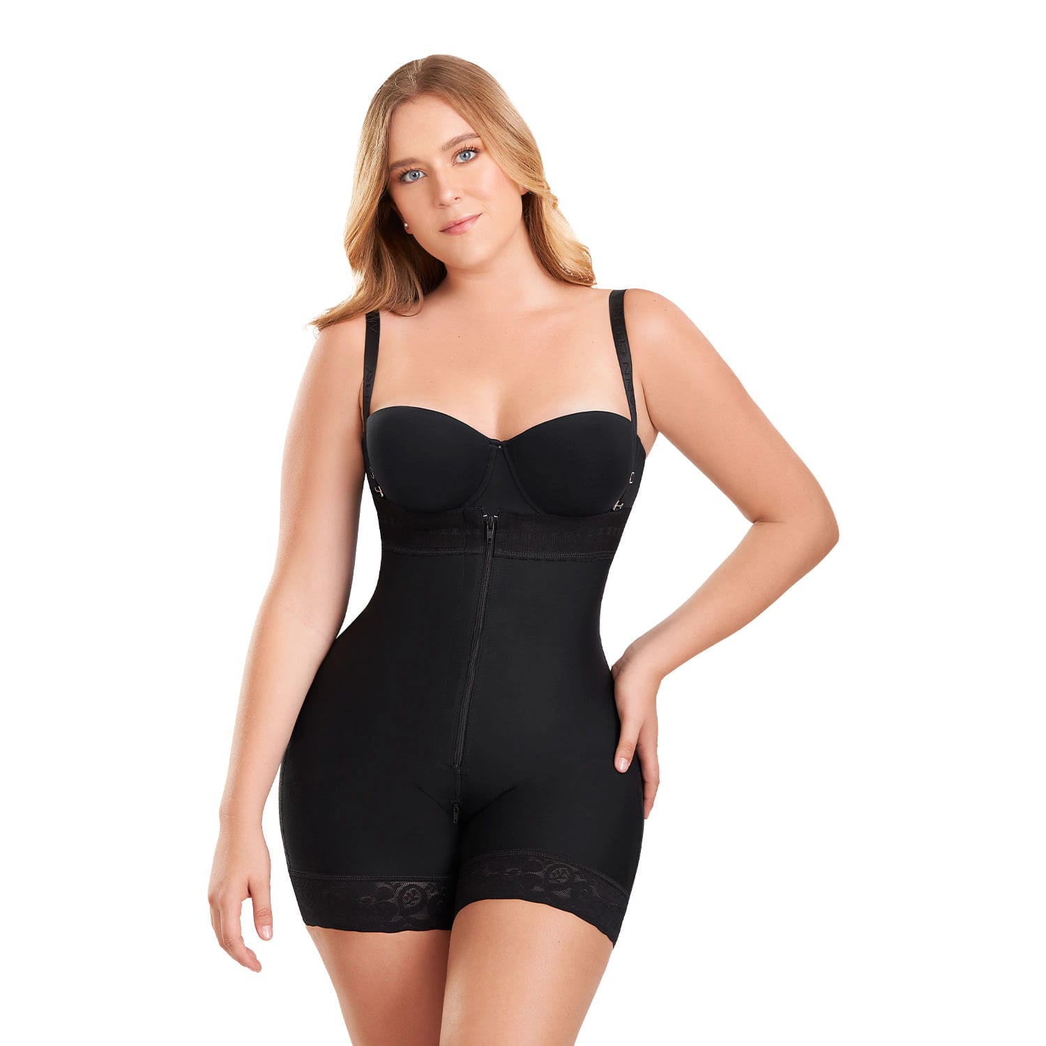 Faja Colombiana Strapless Cierre Tipo Short Power Secret Mujer - imagen 19
