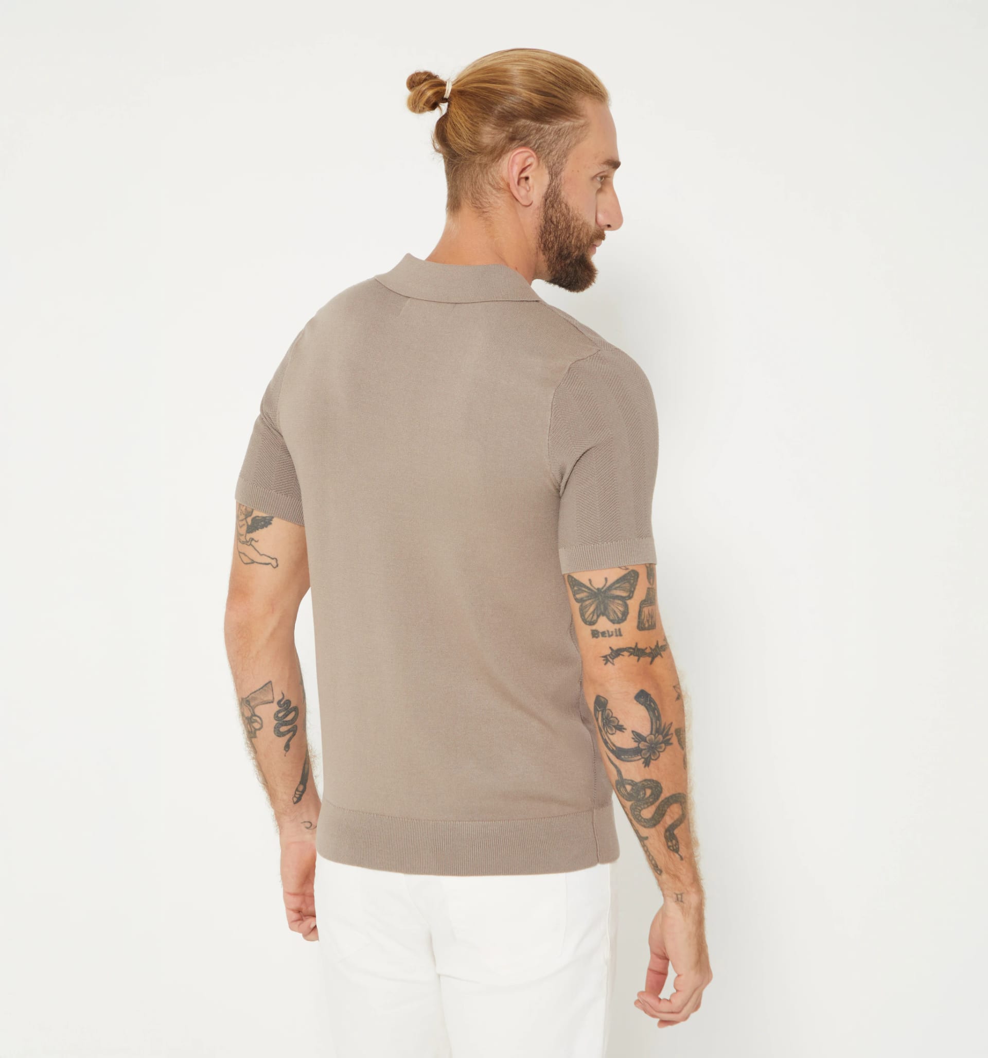 Polo para hombre tejida - imagen 19