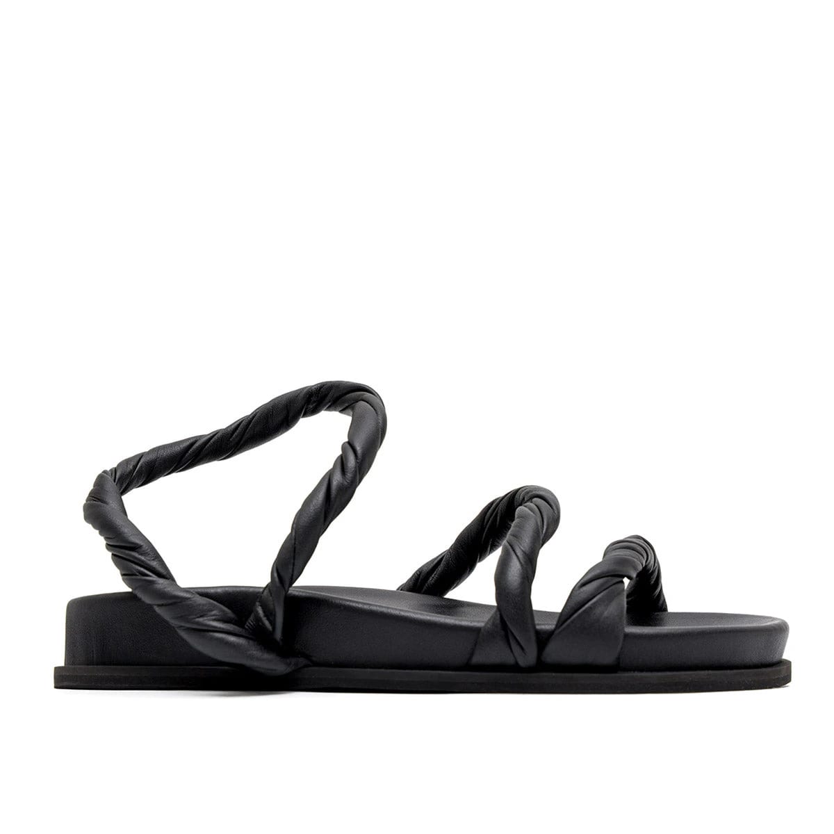 VERHO BLACK SANDALS - imagen 1