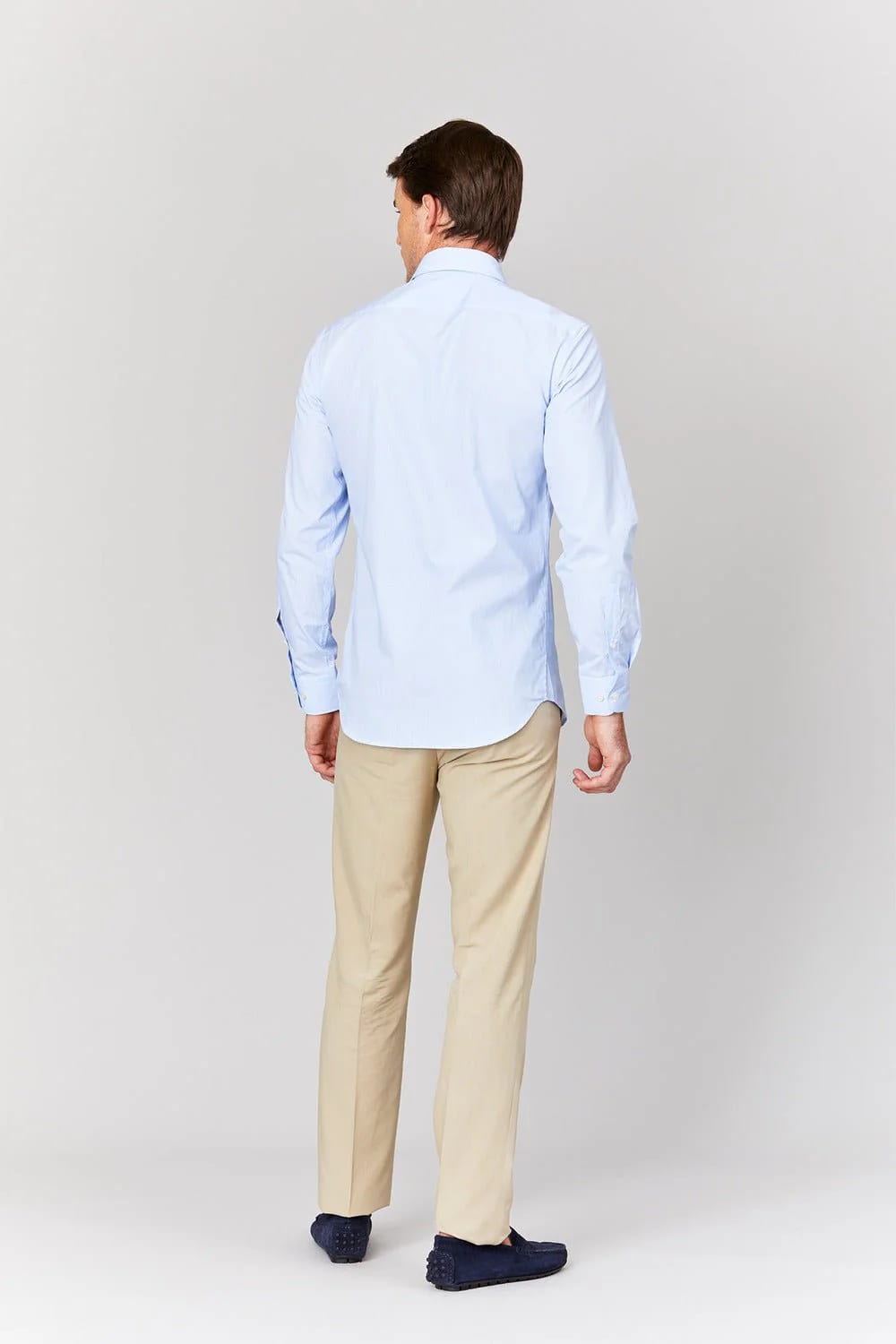 Men's cotton striped shirt - imagen 10