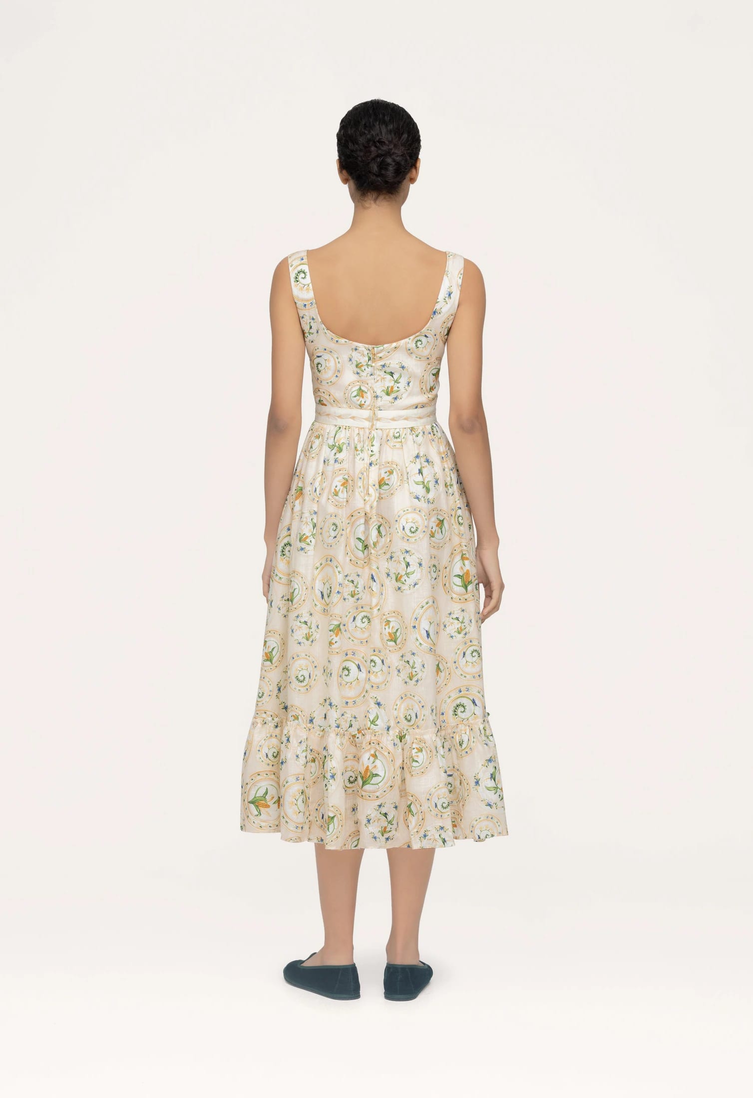 Melon Menaje Midi Dress - imagen 3