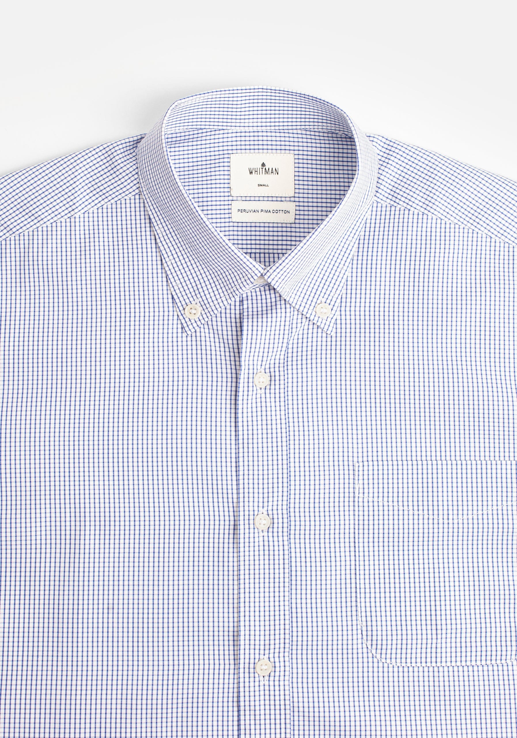 Camisa H CBD Cuadros Peq Azul Osc - imagen 6