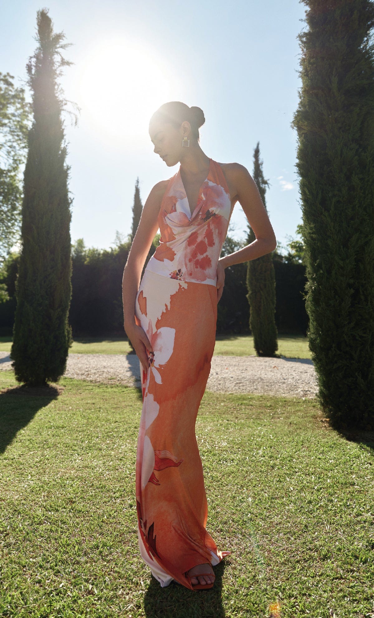 Vestido largo Moonflower Punch - imagen 2