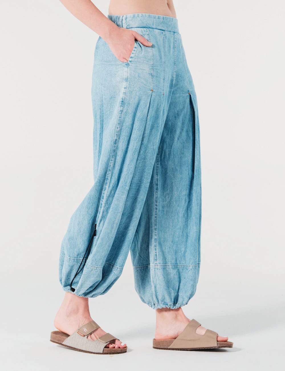 Pantalón Loose Fit Cielo Denim Mujer - imagen 3